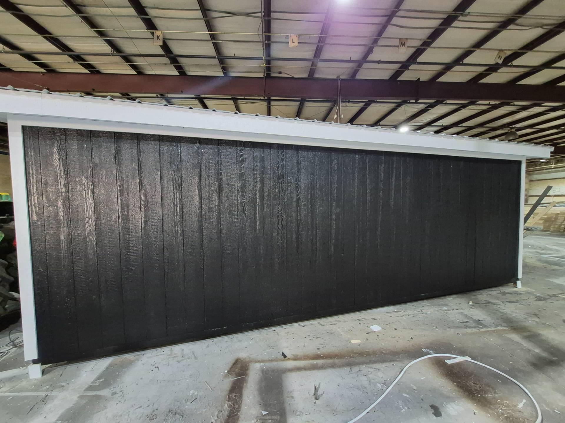Standard Signature 10x24 portable building in Black