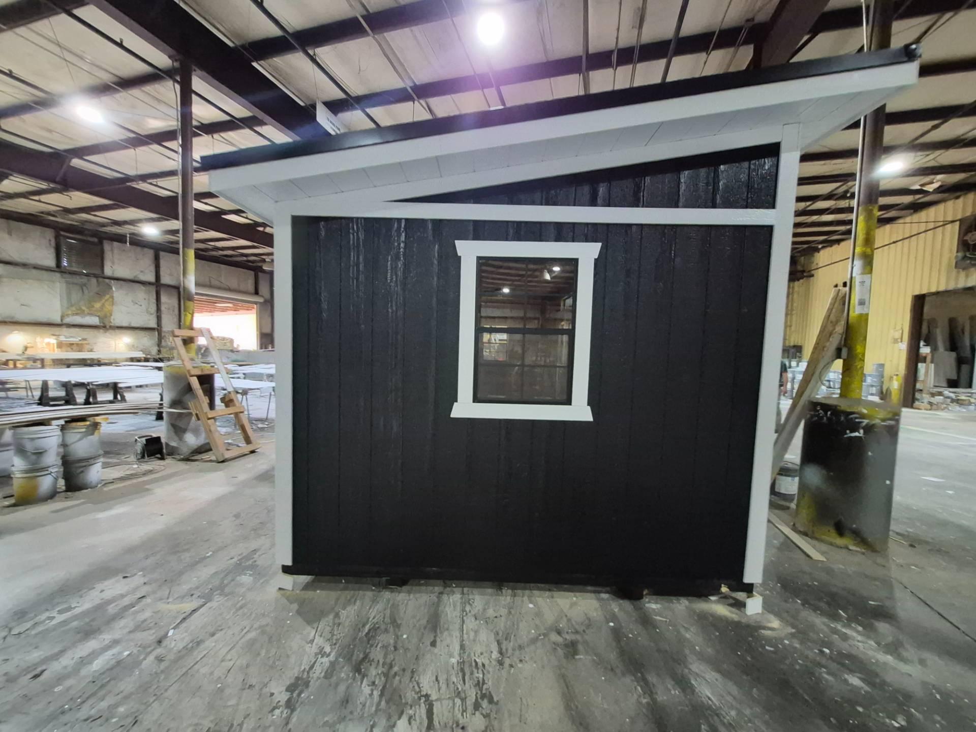 Standard Signature 10x24 portable building in Black