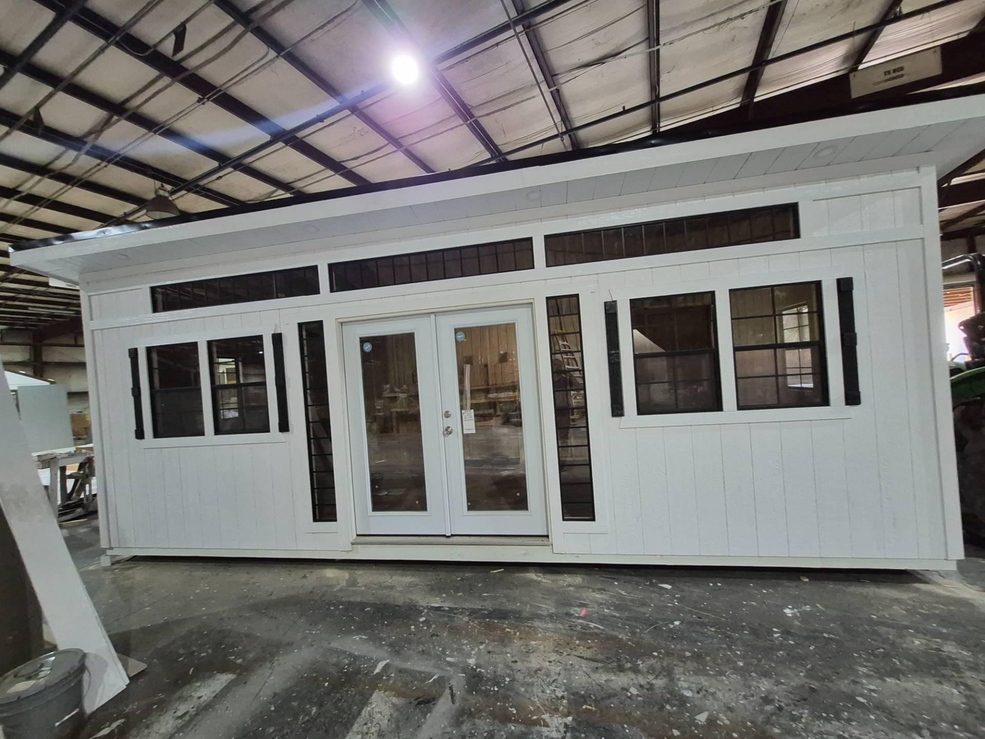 Standard Signature 10x24 portable building in Black