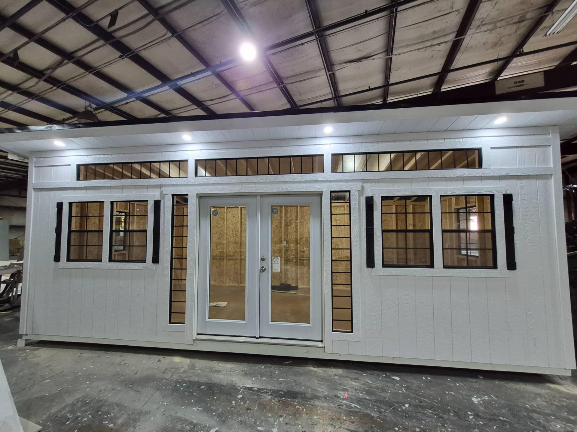 Standard Signature 10x24 portable building in Black