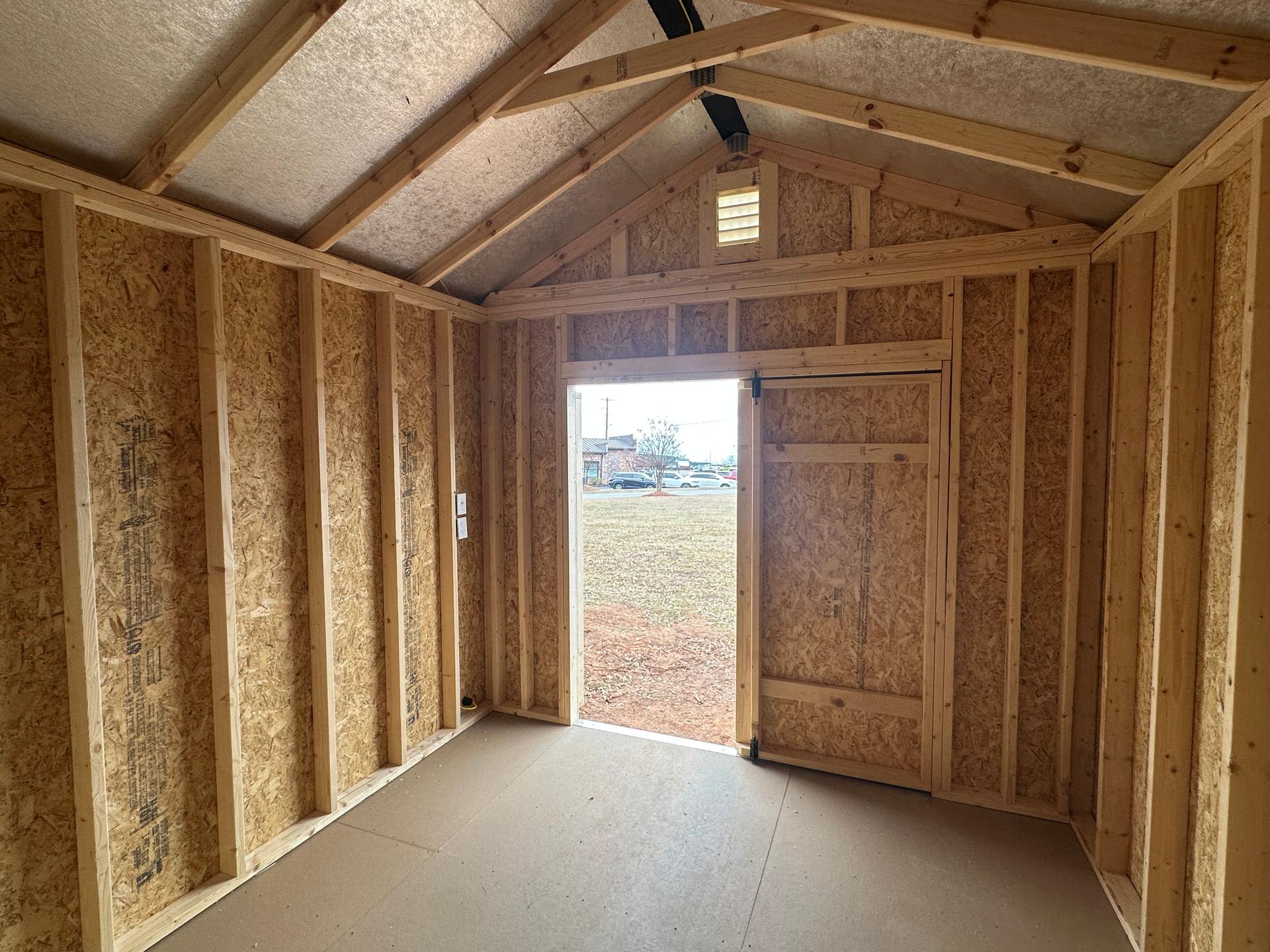 Standard Utility 10x12 portable building in Misty