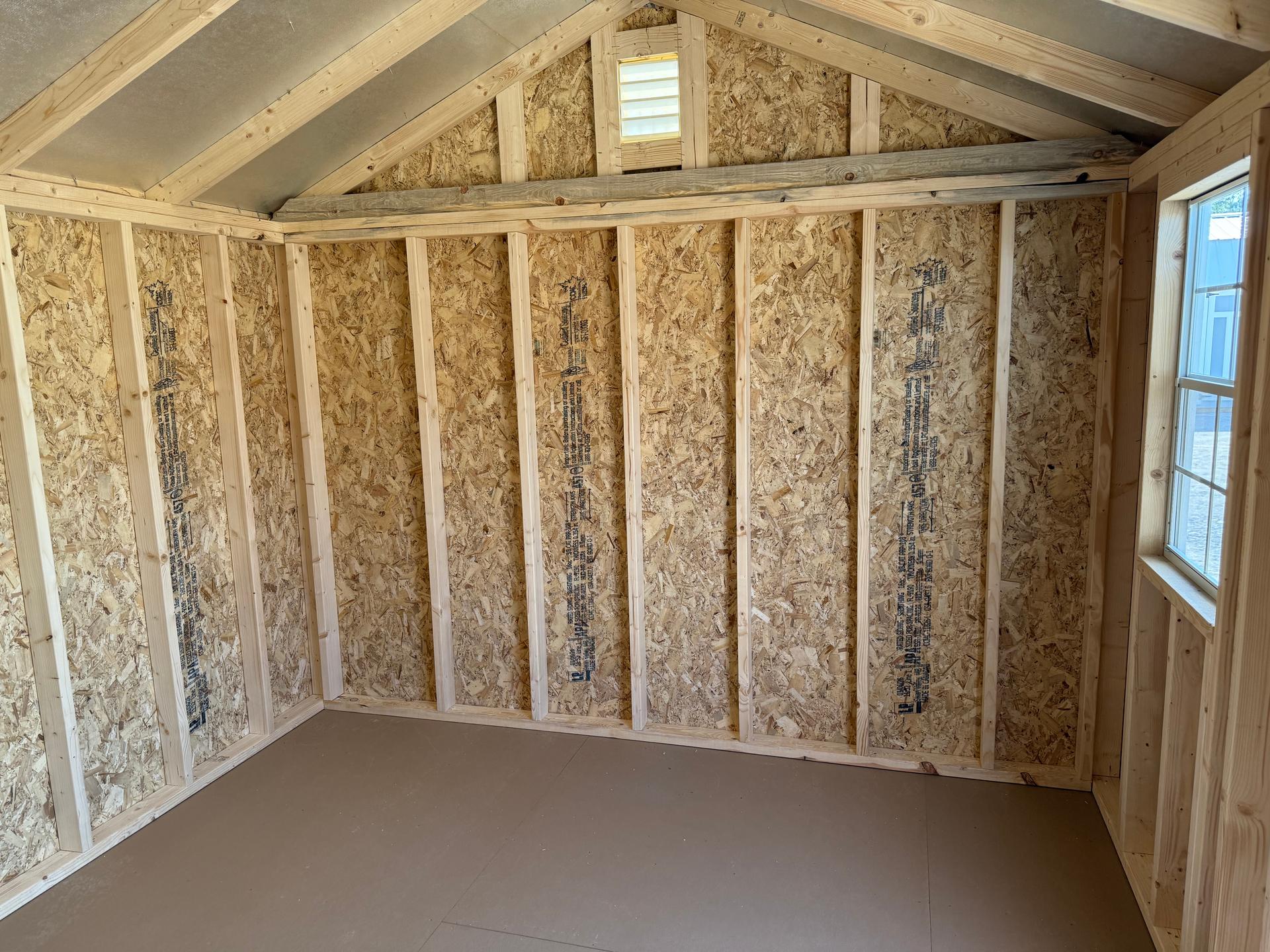 Standard Utility 10x12 portable building in Tanglewood