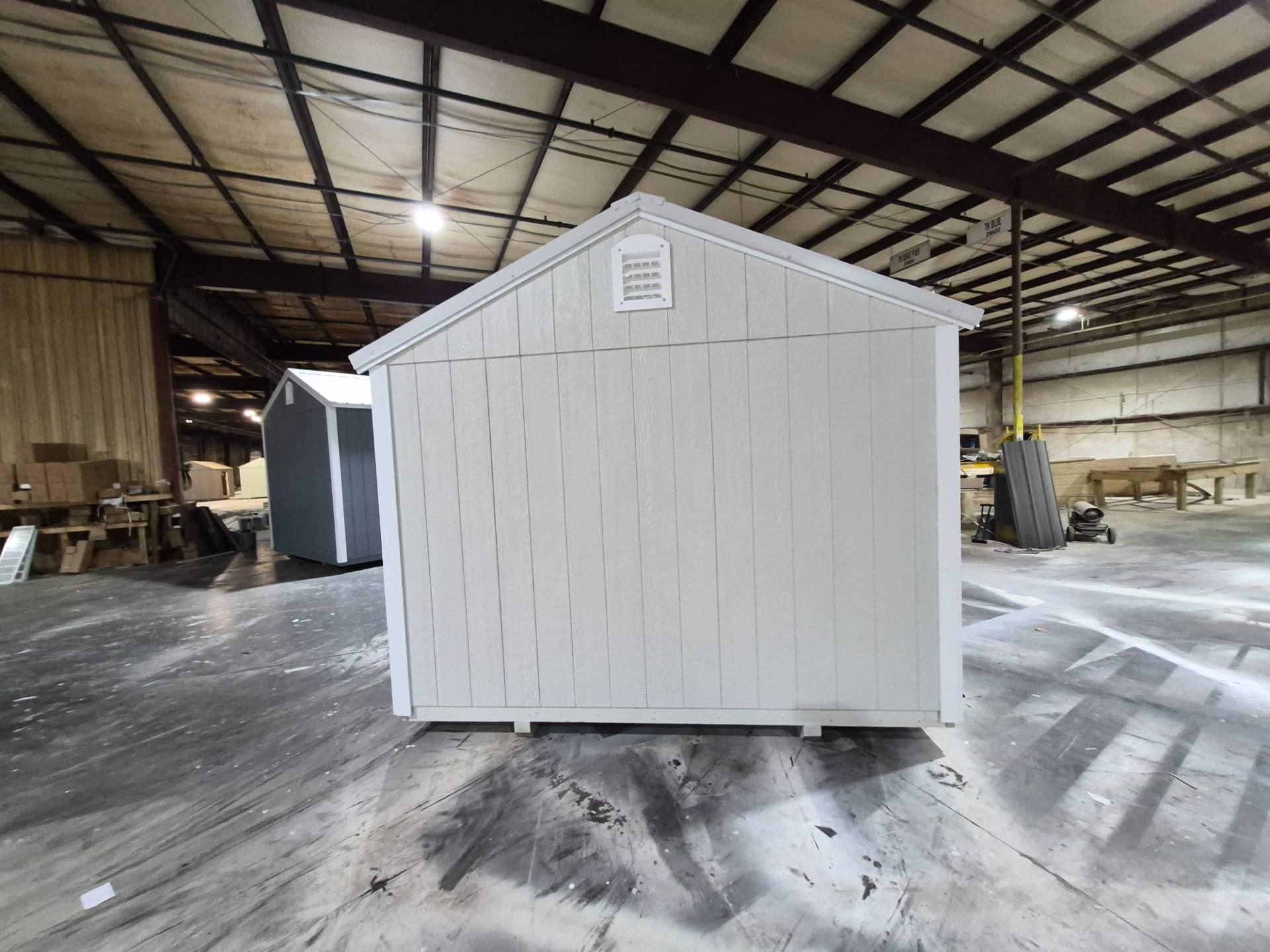 Standard Utility 10x12 portable building in Gray Heron