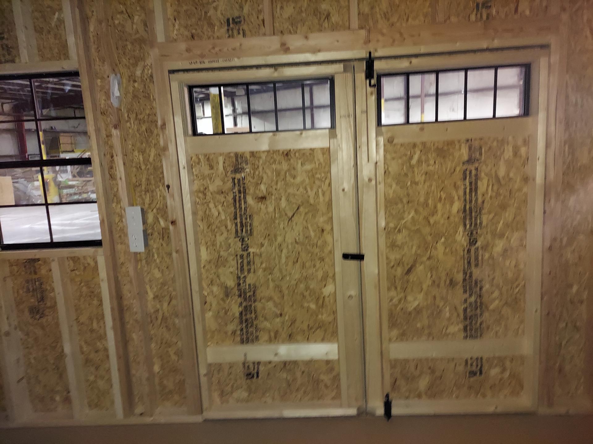 Standard Utility 10x16 portable building in Sage Green