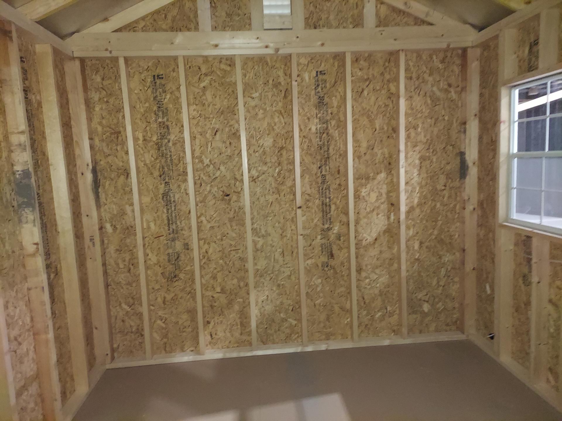 Standard Utility 10x16 portable building in Rough Ride