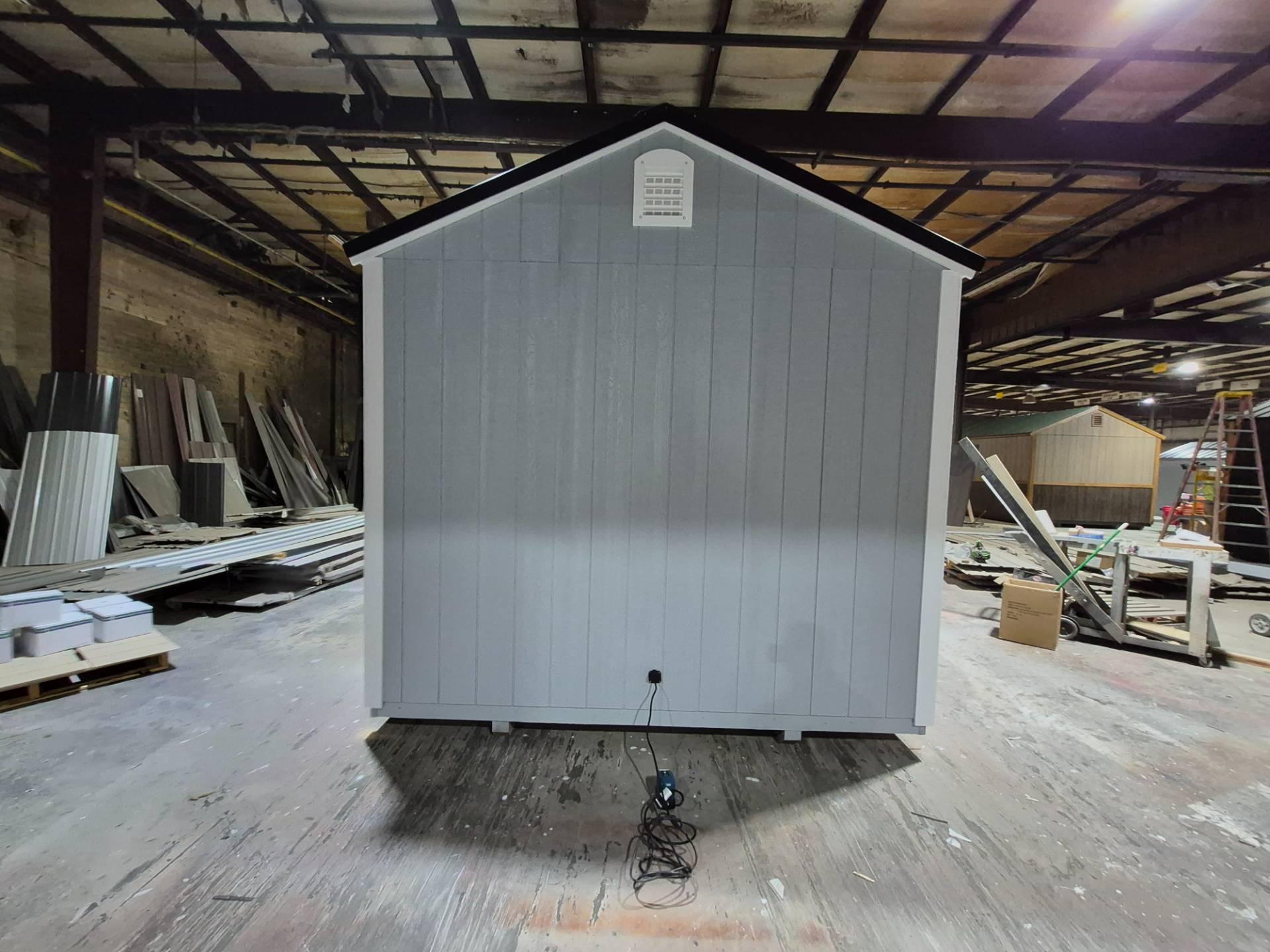 Standard Utility 10x16 portable building in Morning