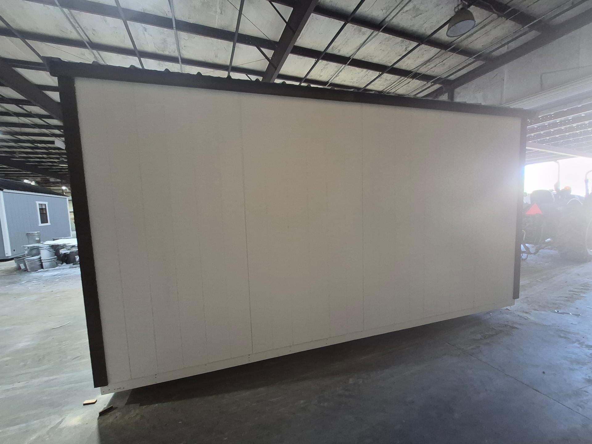 Standard Utility 10x16 portable building in White