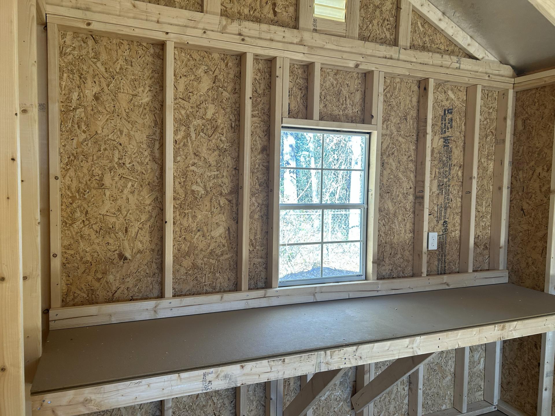 Standard Utility 10x20 portable building in Barnwood Grey