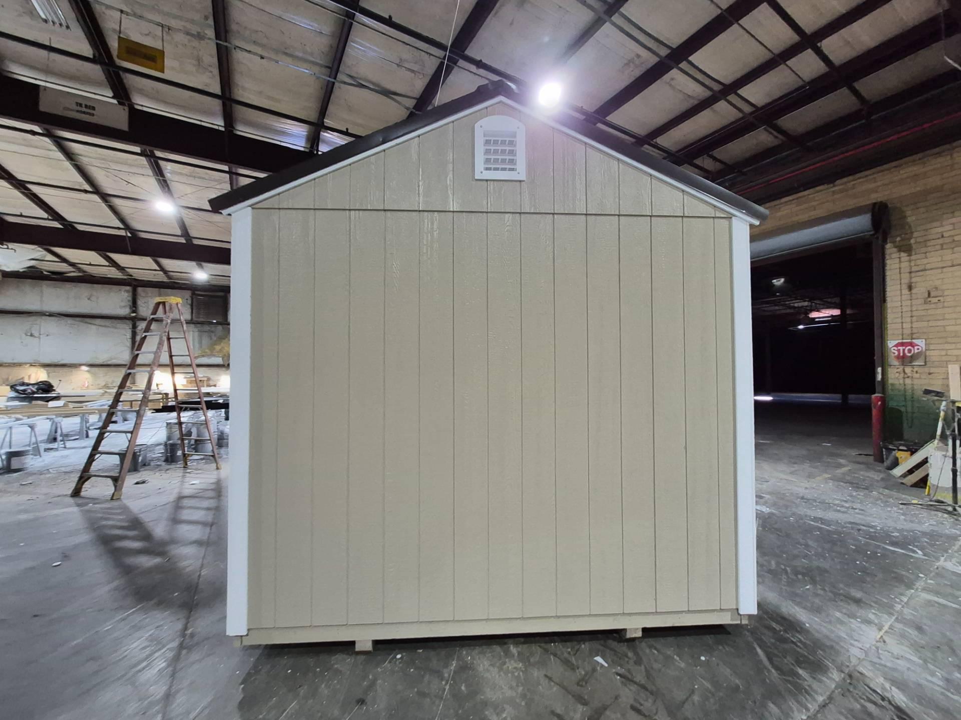 Standard Utility 10x20 portable building in Pavillion Beige