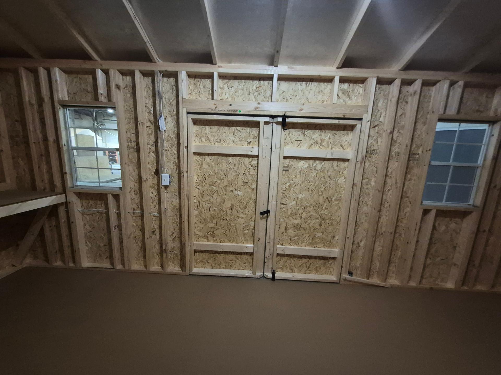 Standard Utility 10x20 portable building in Rough Ride