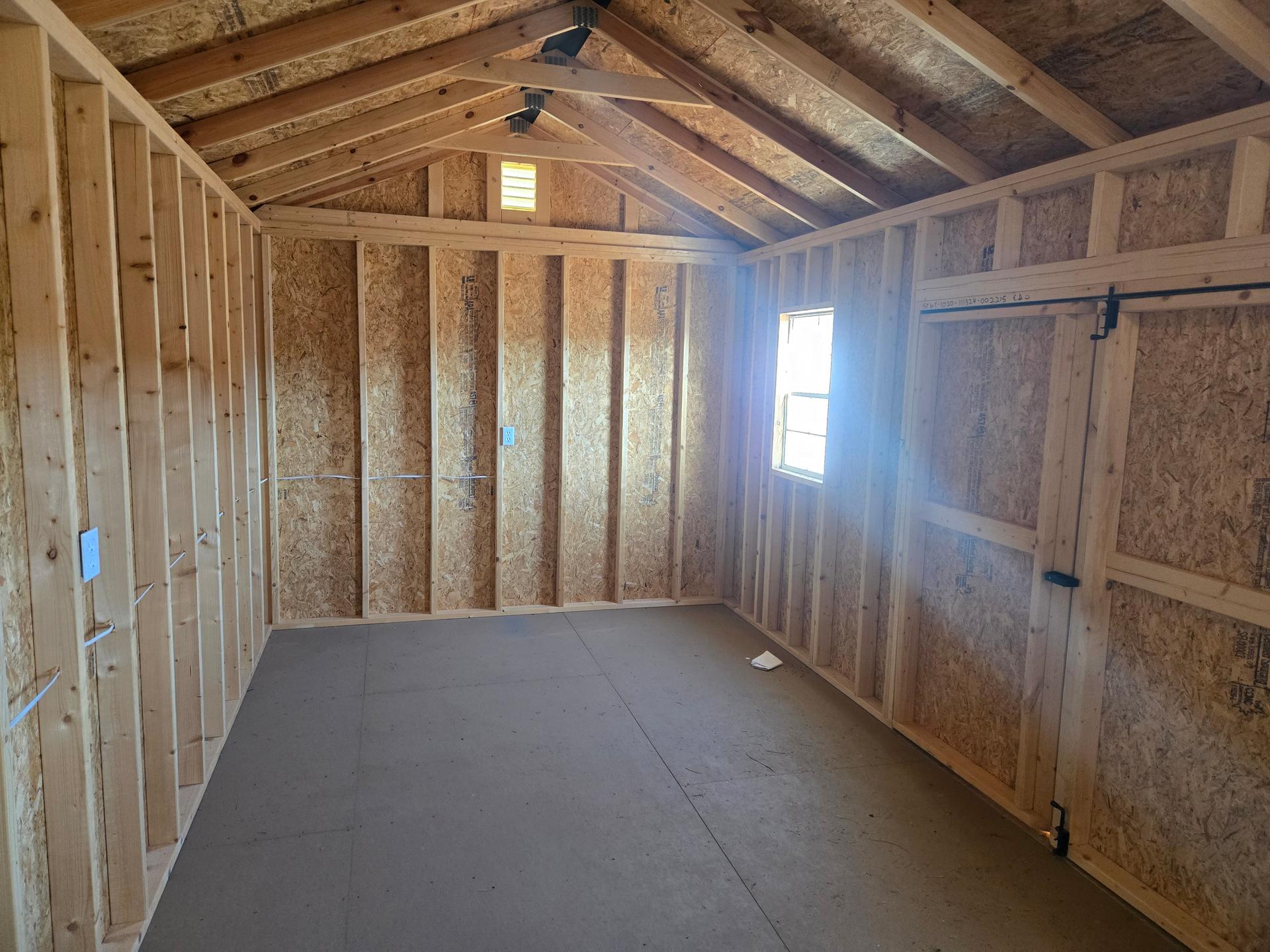 Standard Utility 10x20 portable building in Phoenix Grey