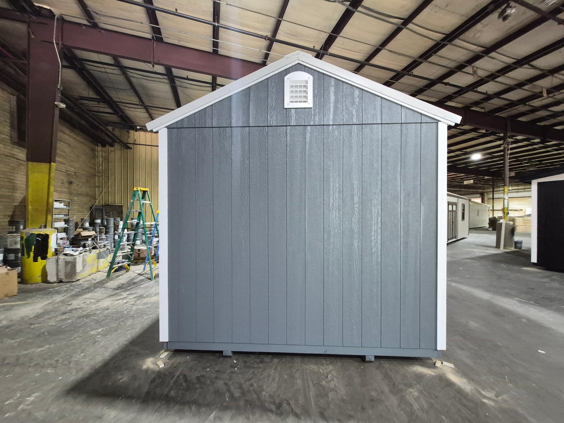 Standard Utility 10x24 portable building in Phoenix Gray