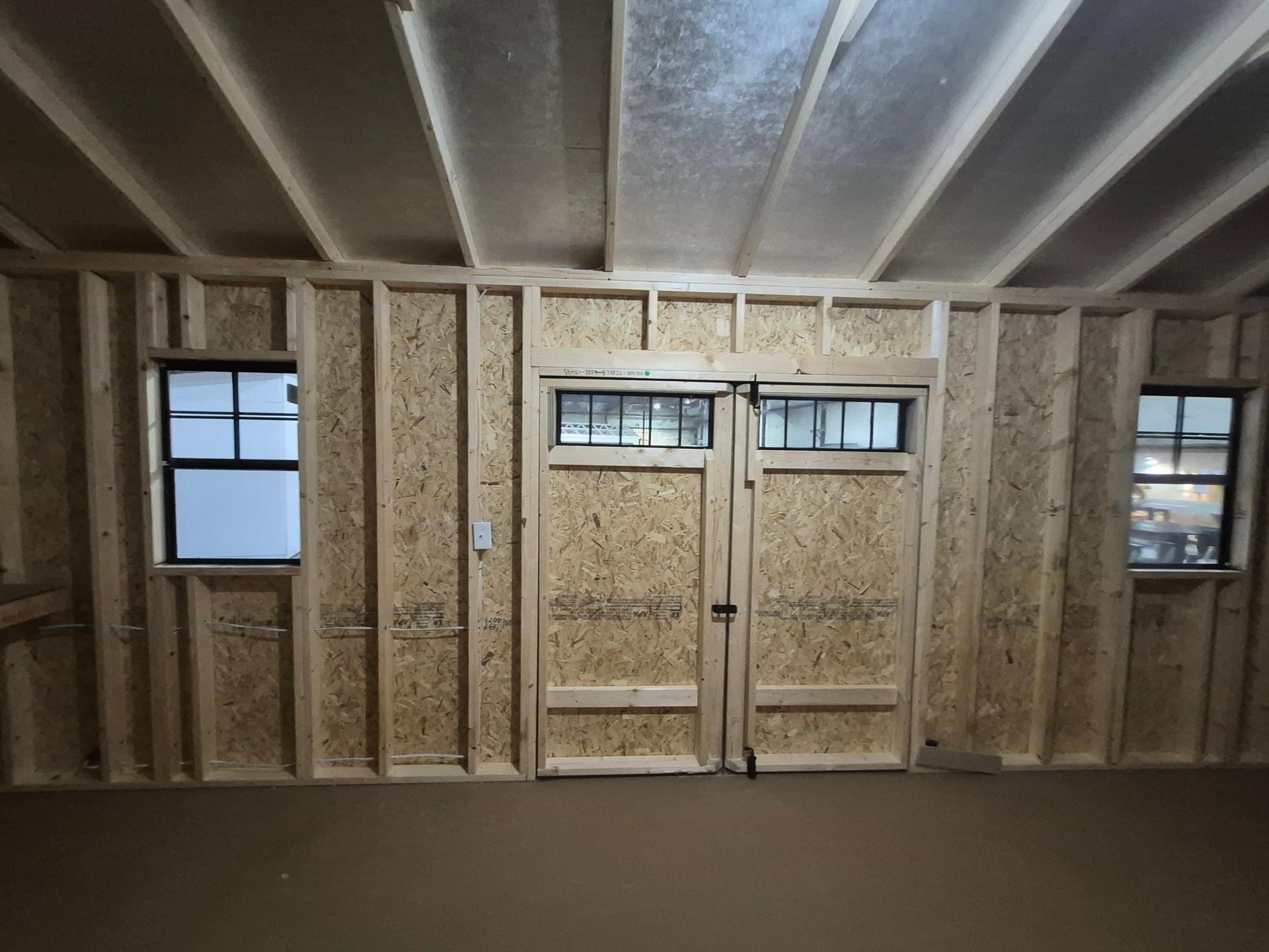 Standard Utility 10x24 portable building in Bark