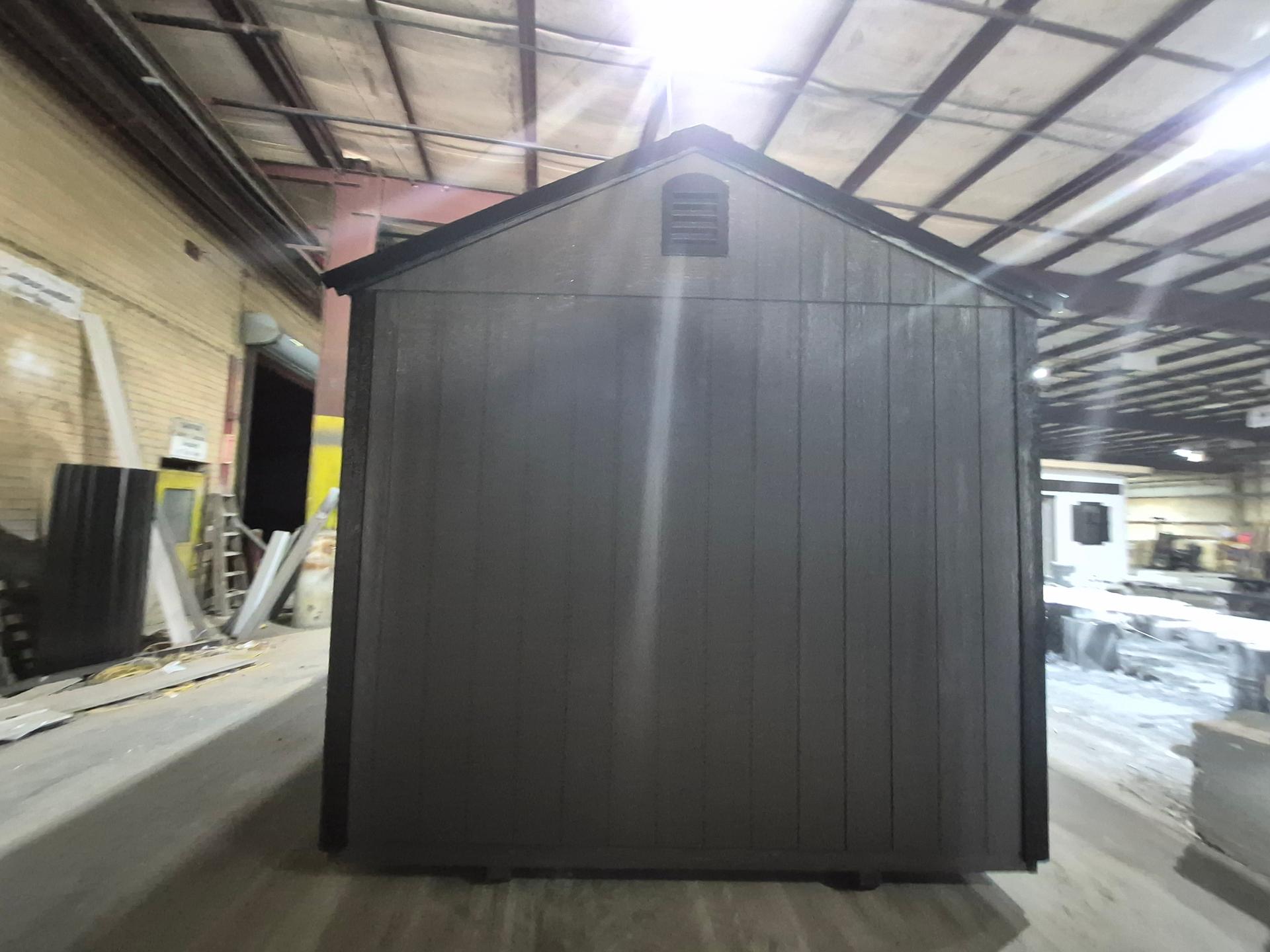 Standard Utility 10x24 portable building in Bark