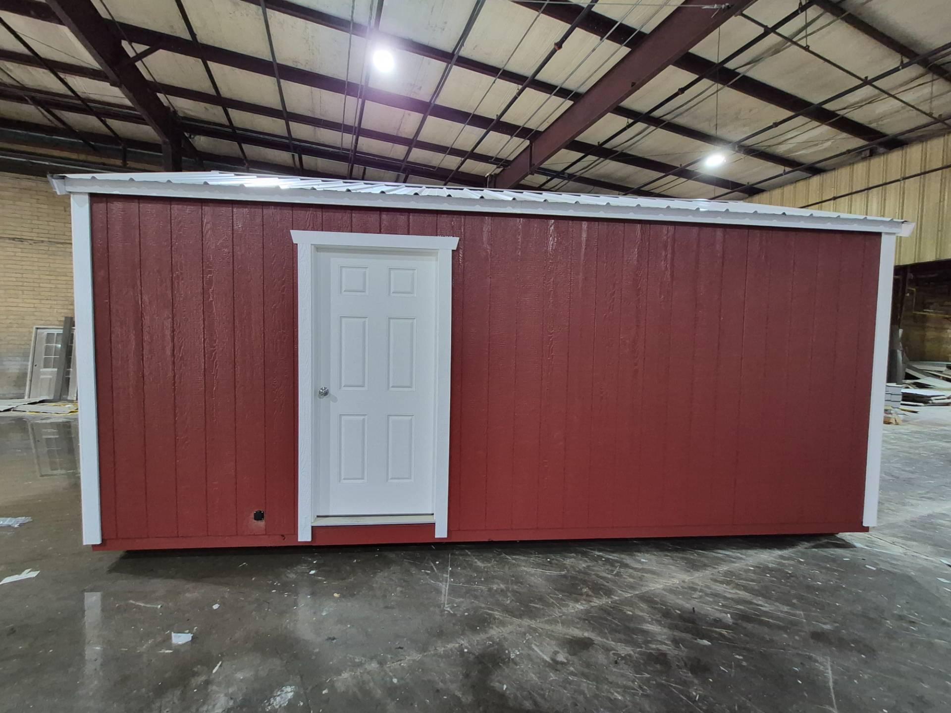 Standard Utility 12x20 portable building in Rustic