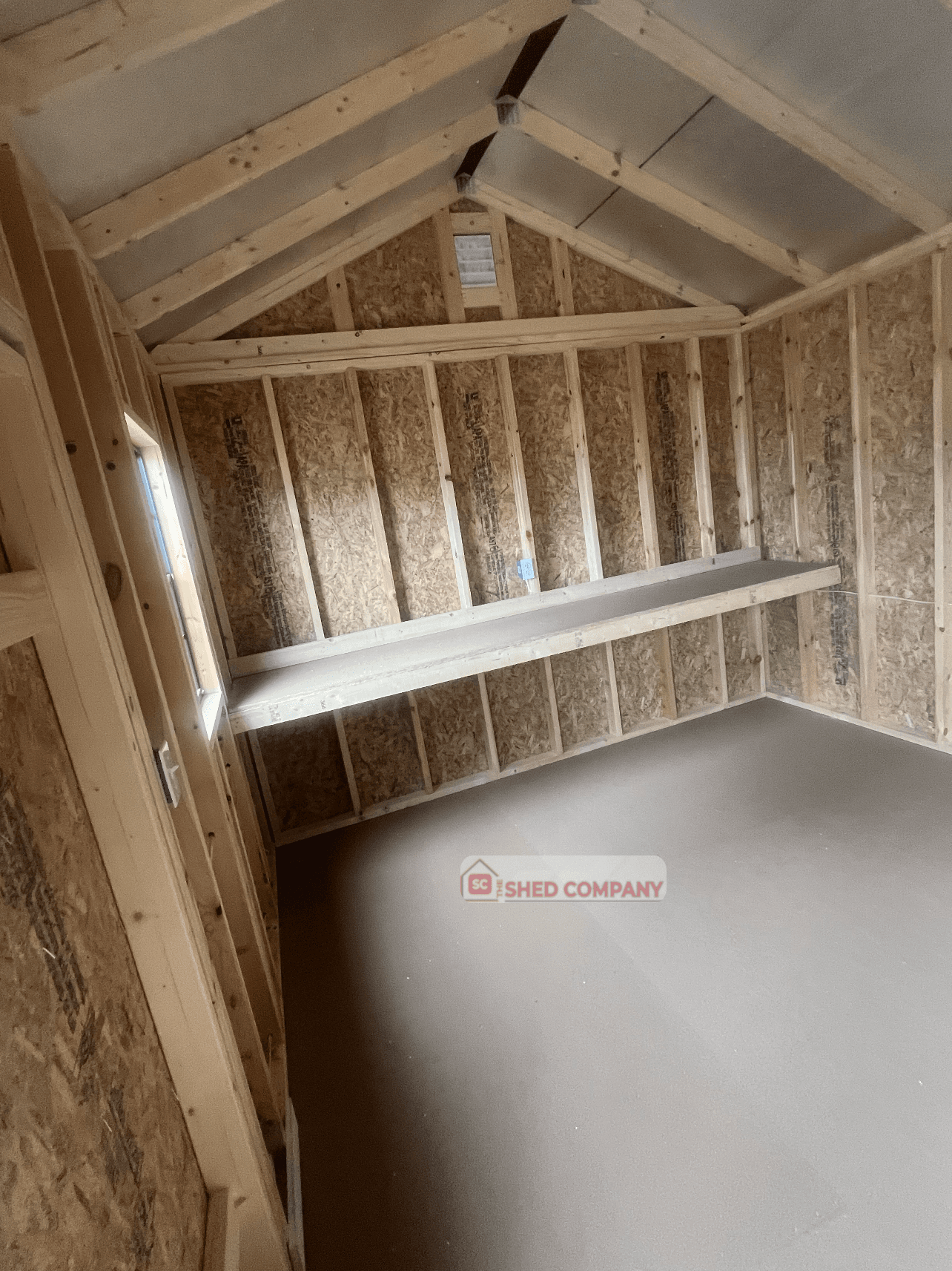 Standard Utility 12x20 portable building in Gray Heron