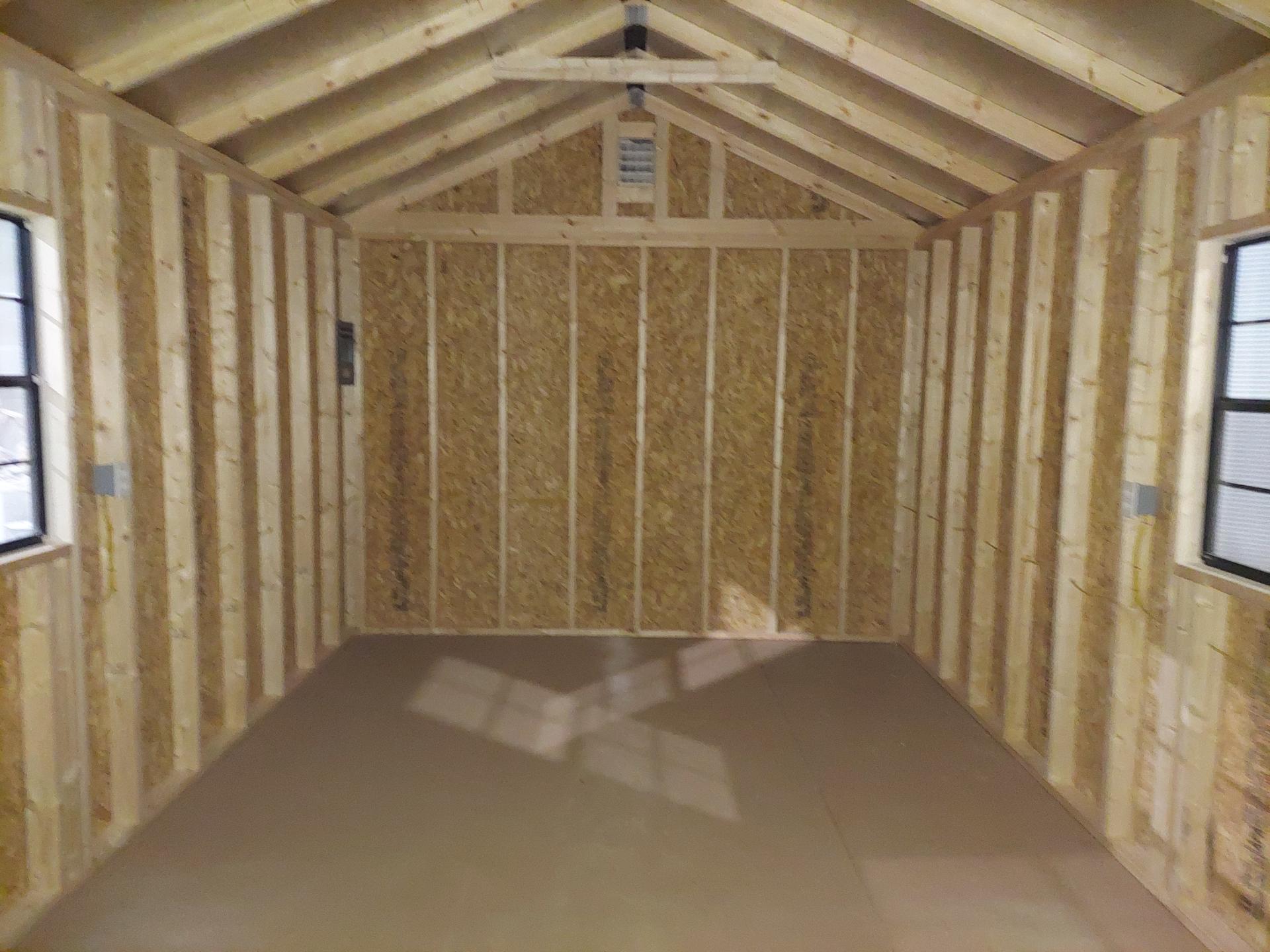 Standard Utility 12x32 portable building in White