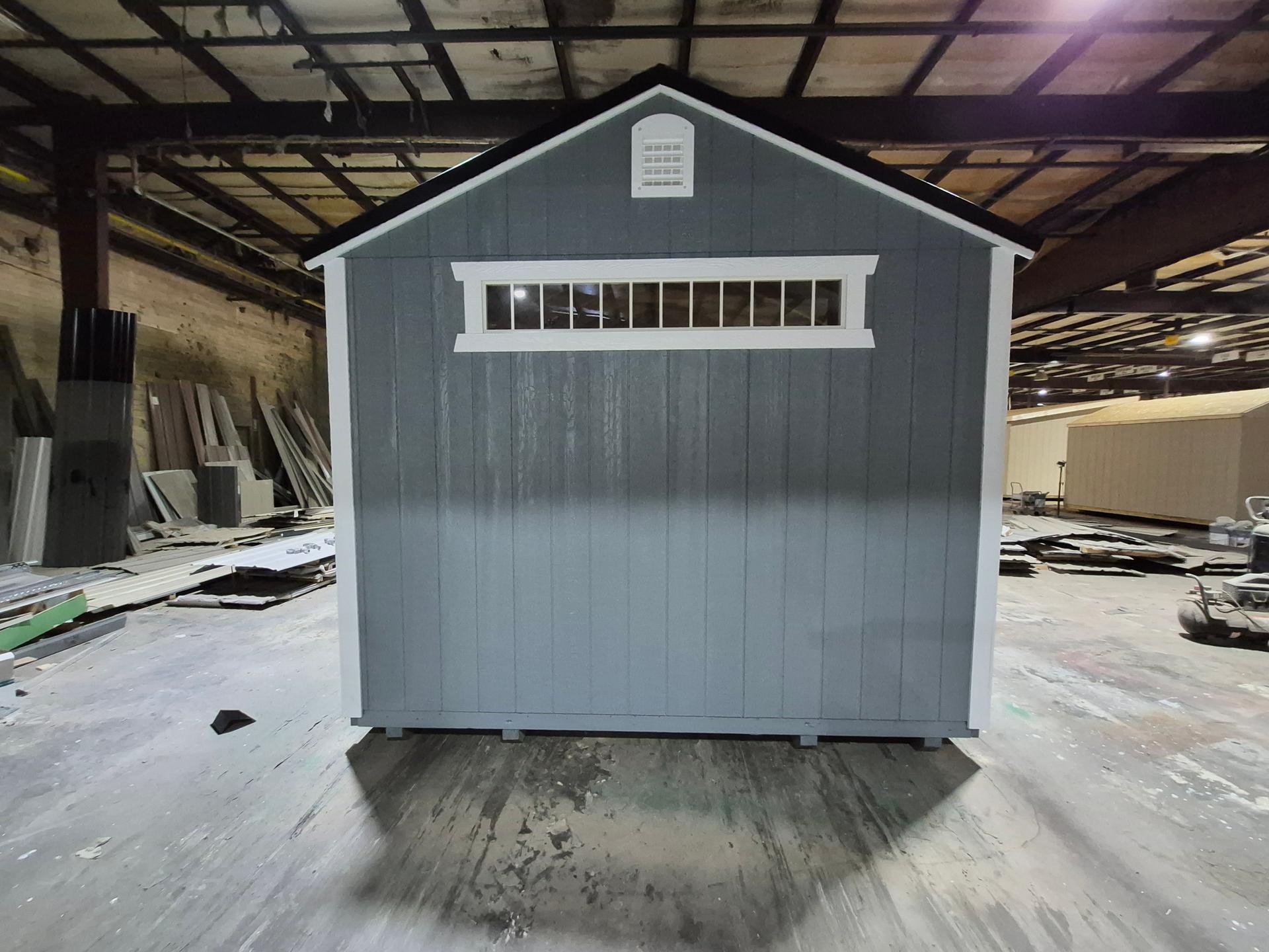 Standard Utility 12x32 portable building in Phoenix Gray