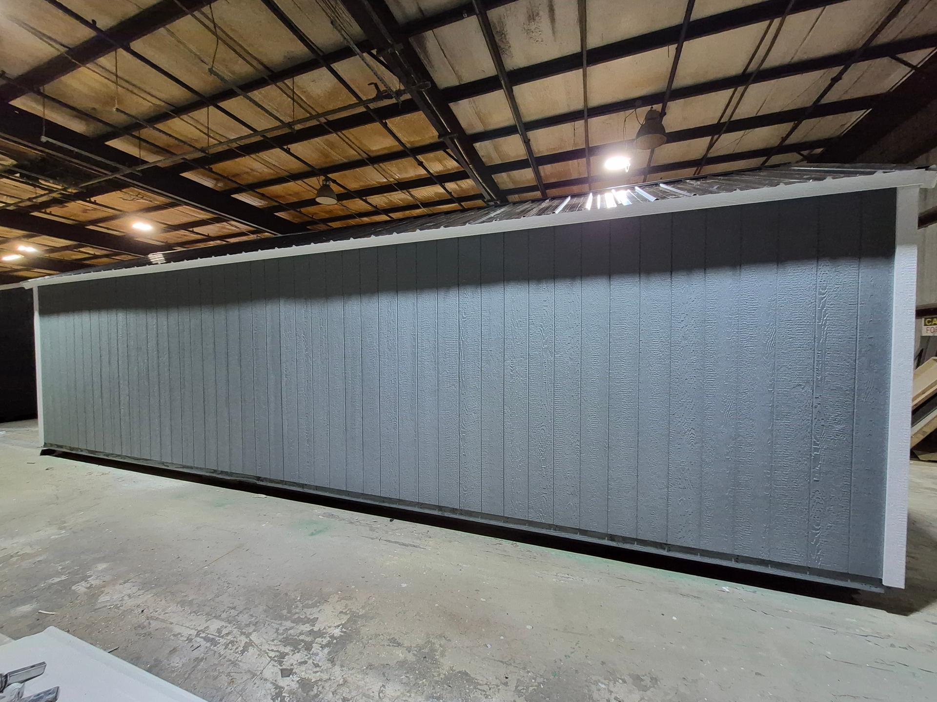 Standard Utility 12x32 portable building in Phoenix Gray