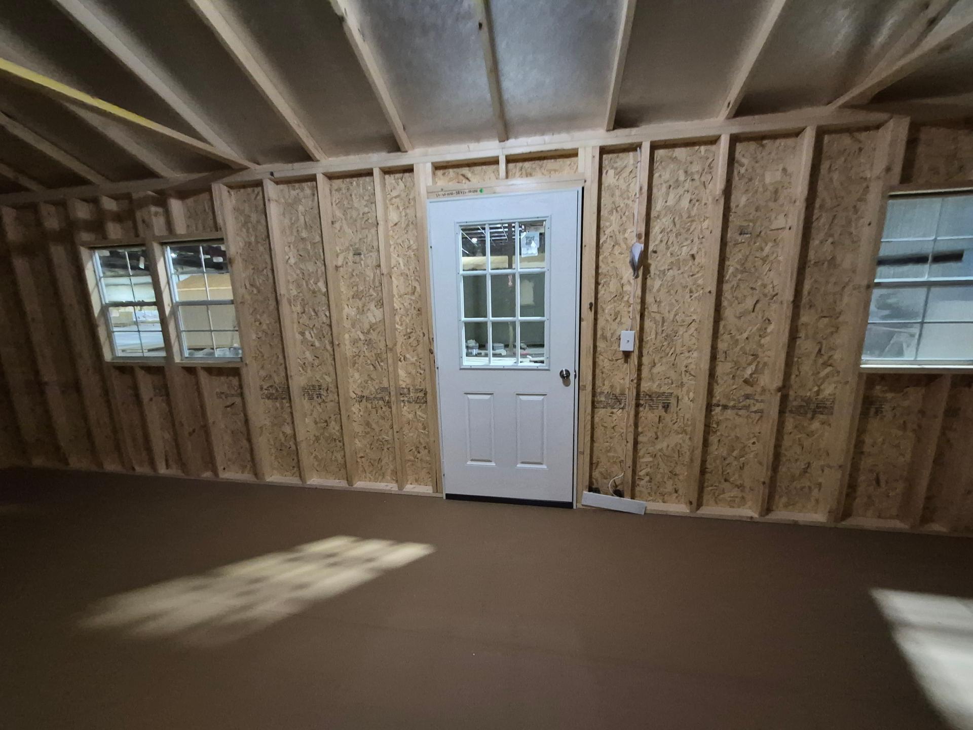 Standard Utility 12x32 portable building in Tanglewood
