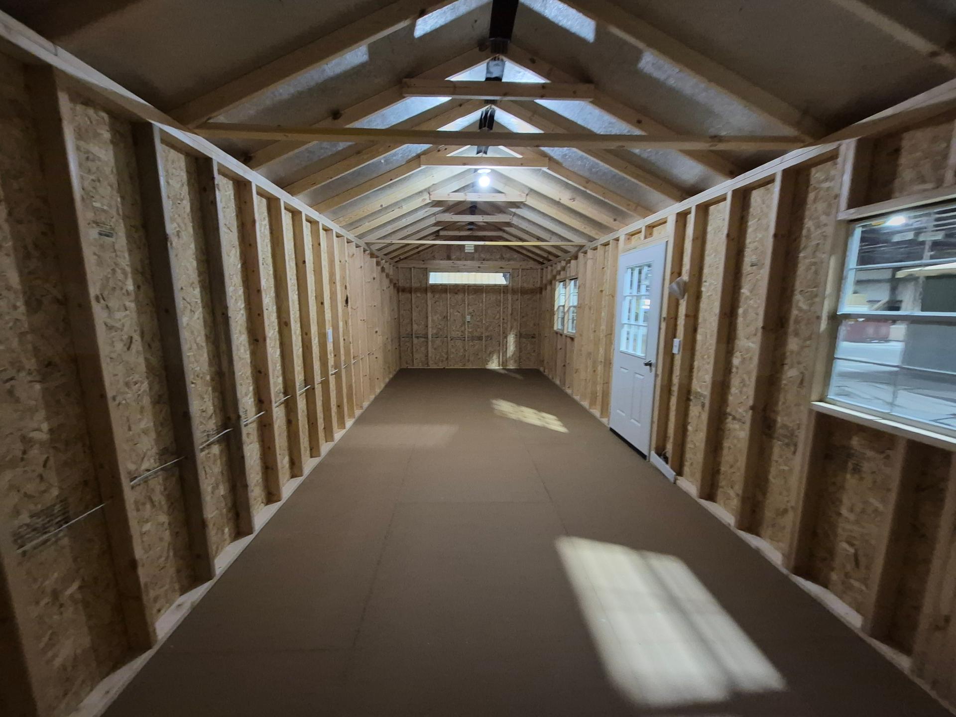 Standard Utility 12x32 portable building in Tanglewood