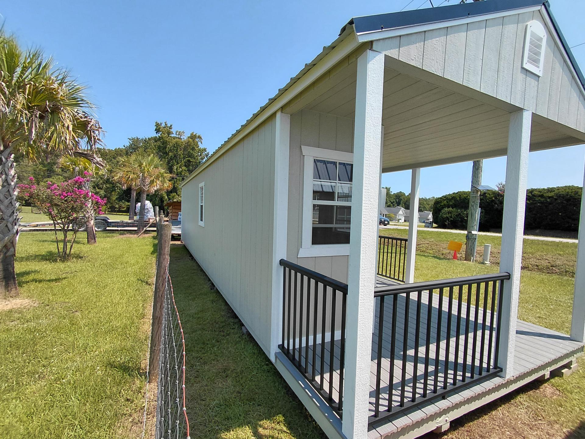 Standard Utility 12x40 portable building in Misty Meadow