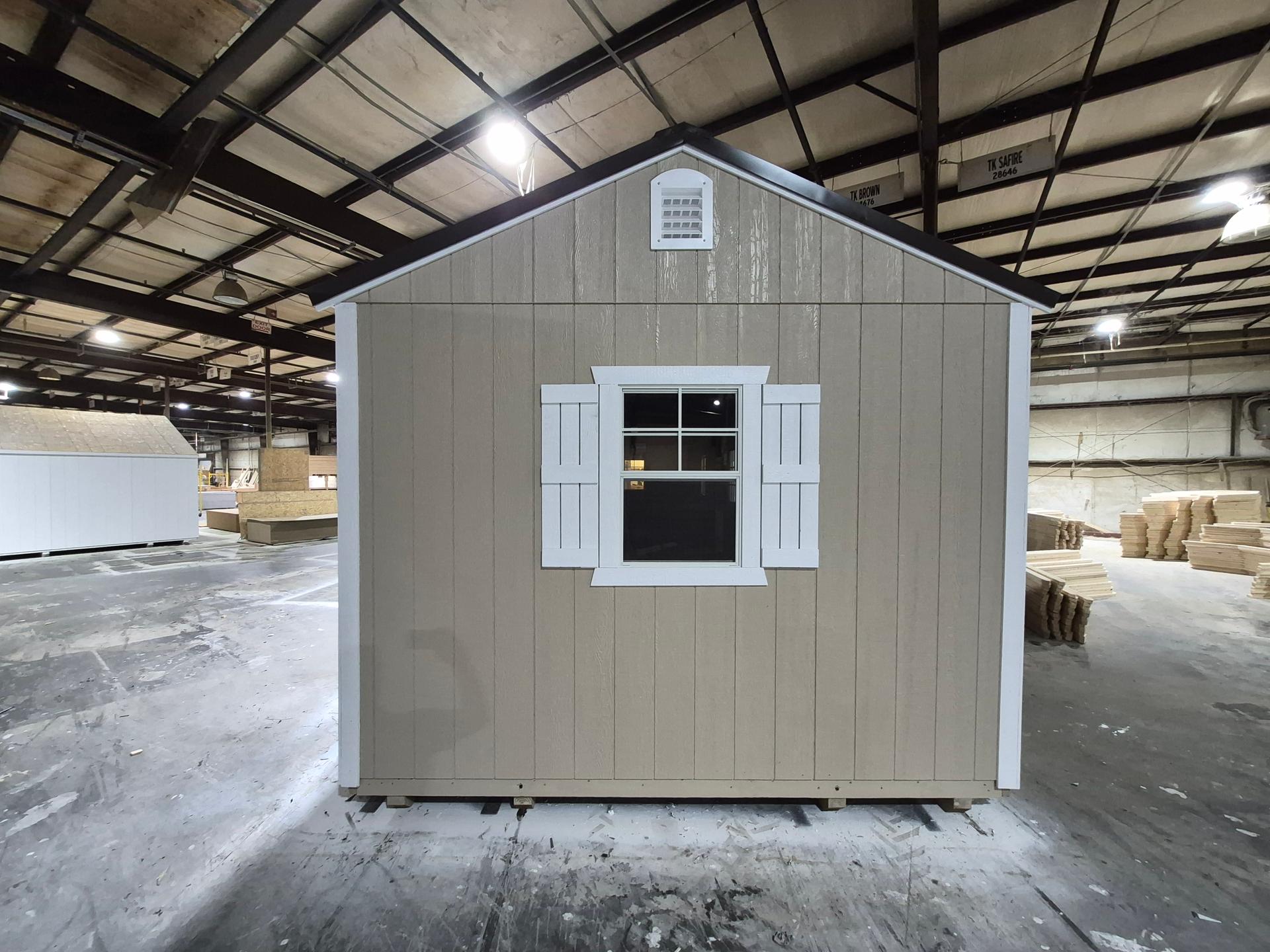 Standard Utility 12x40 portable building in Pavillion Beige