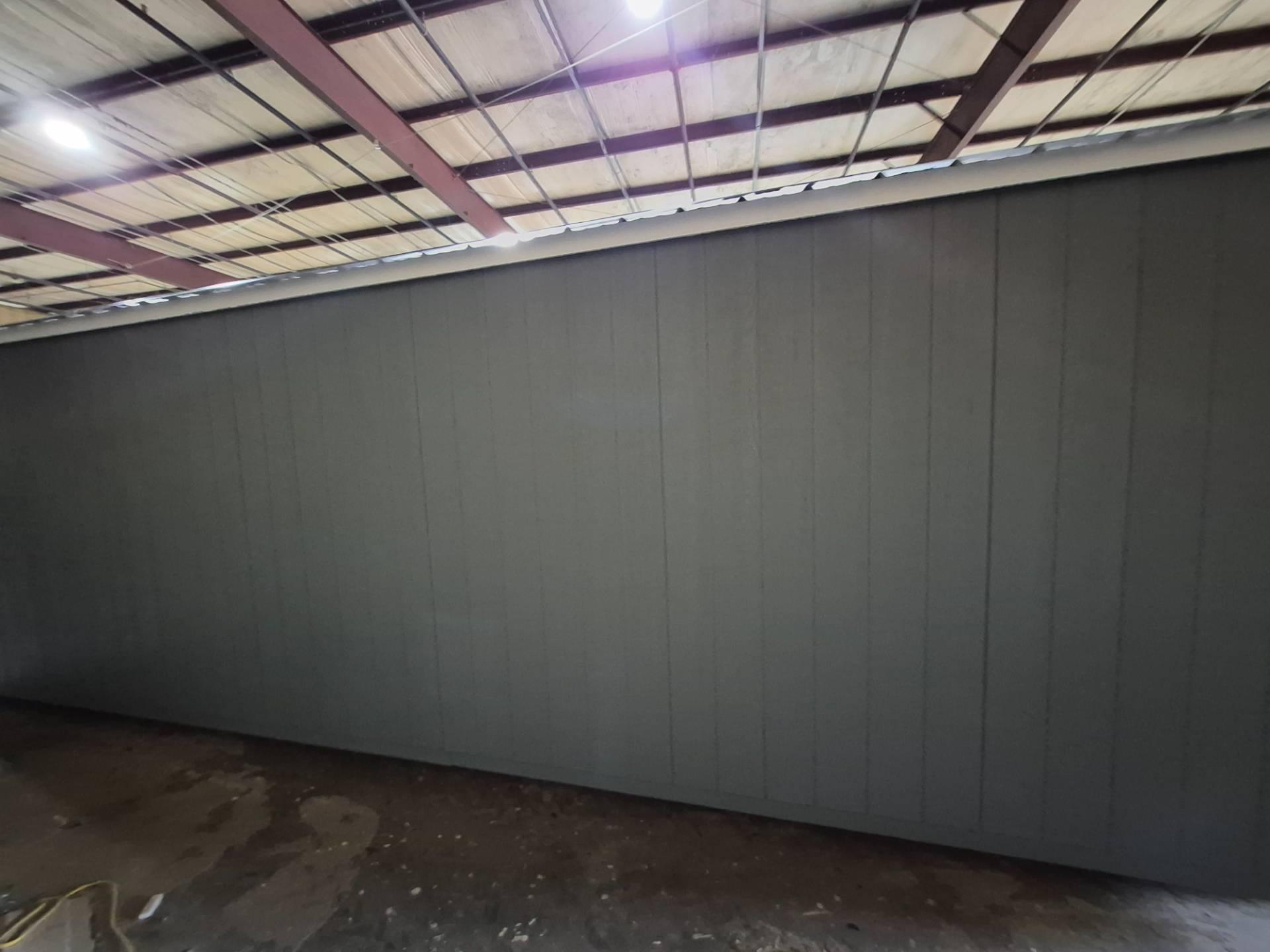 Standard Utility 14x28 portable building in Phoenix Gray