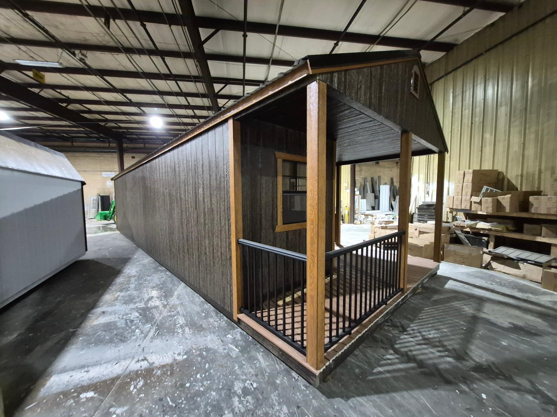 Standard Utility 14x40 portable building in Ebony