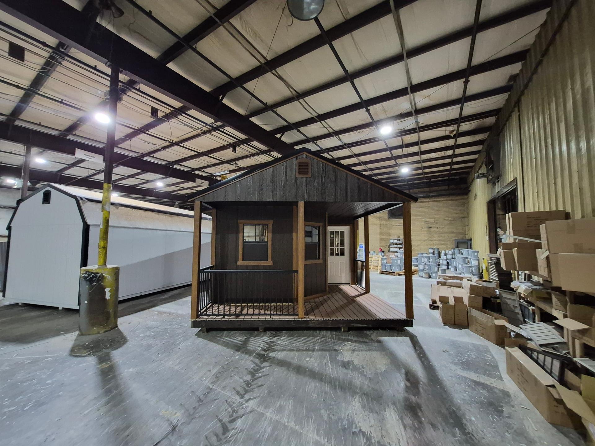 Standard Utility 14x40 portable building in Ebony