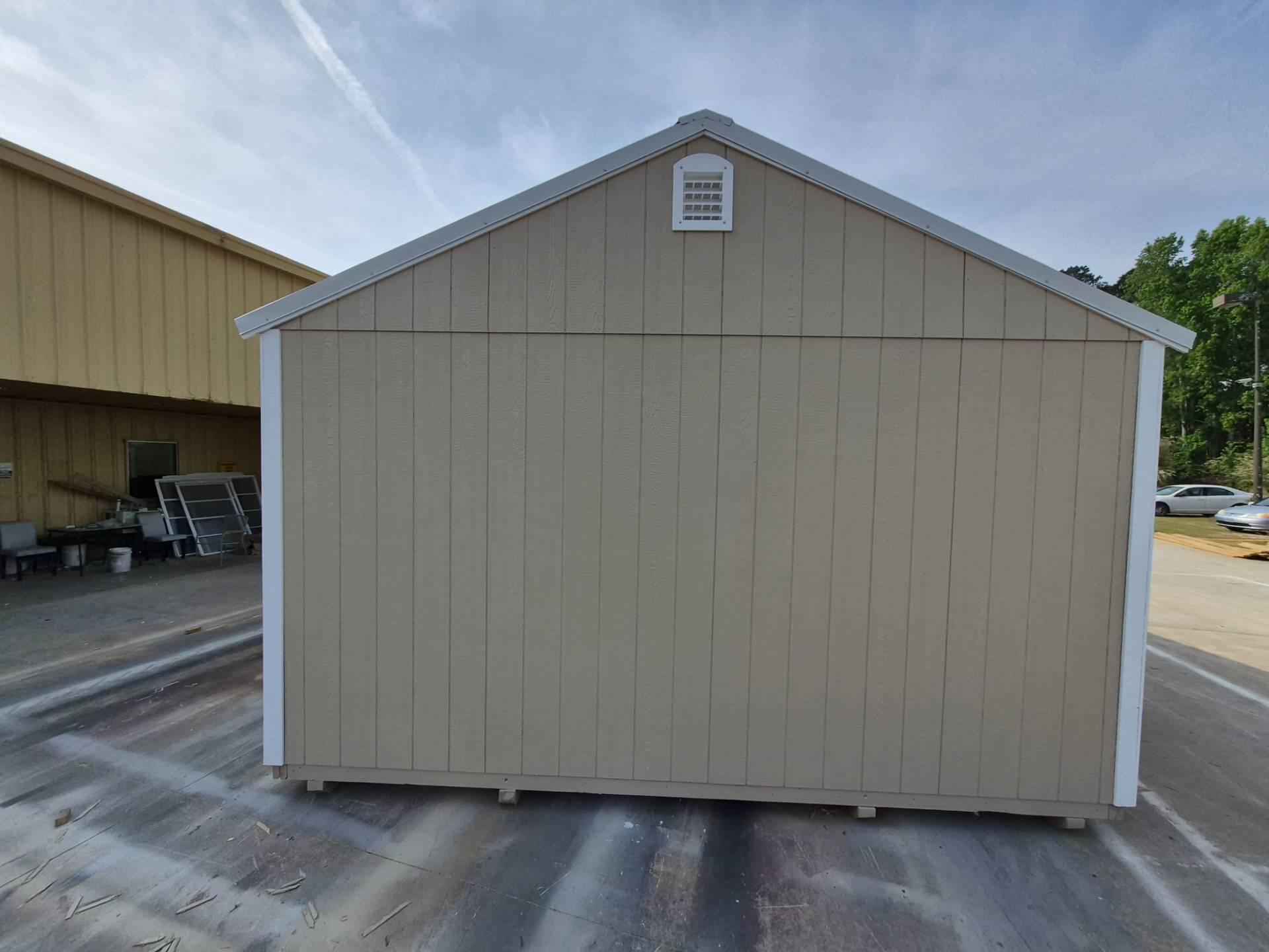 Standard Utility 16x40 portable building in Pavillion Beige