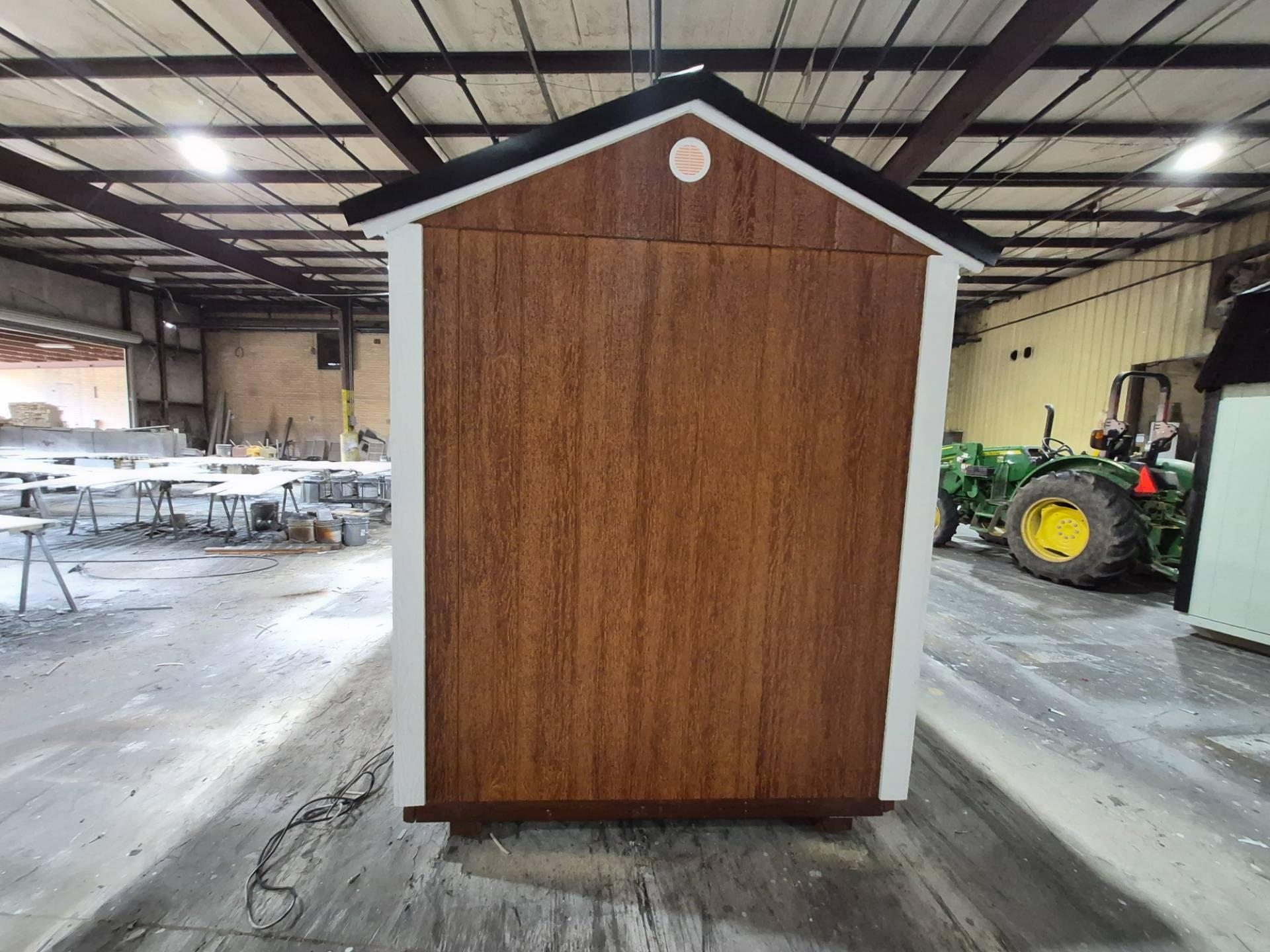 Standard Utility 6x12 portable building in Redwood