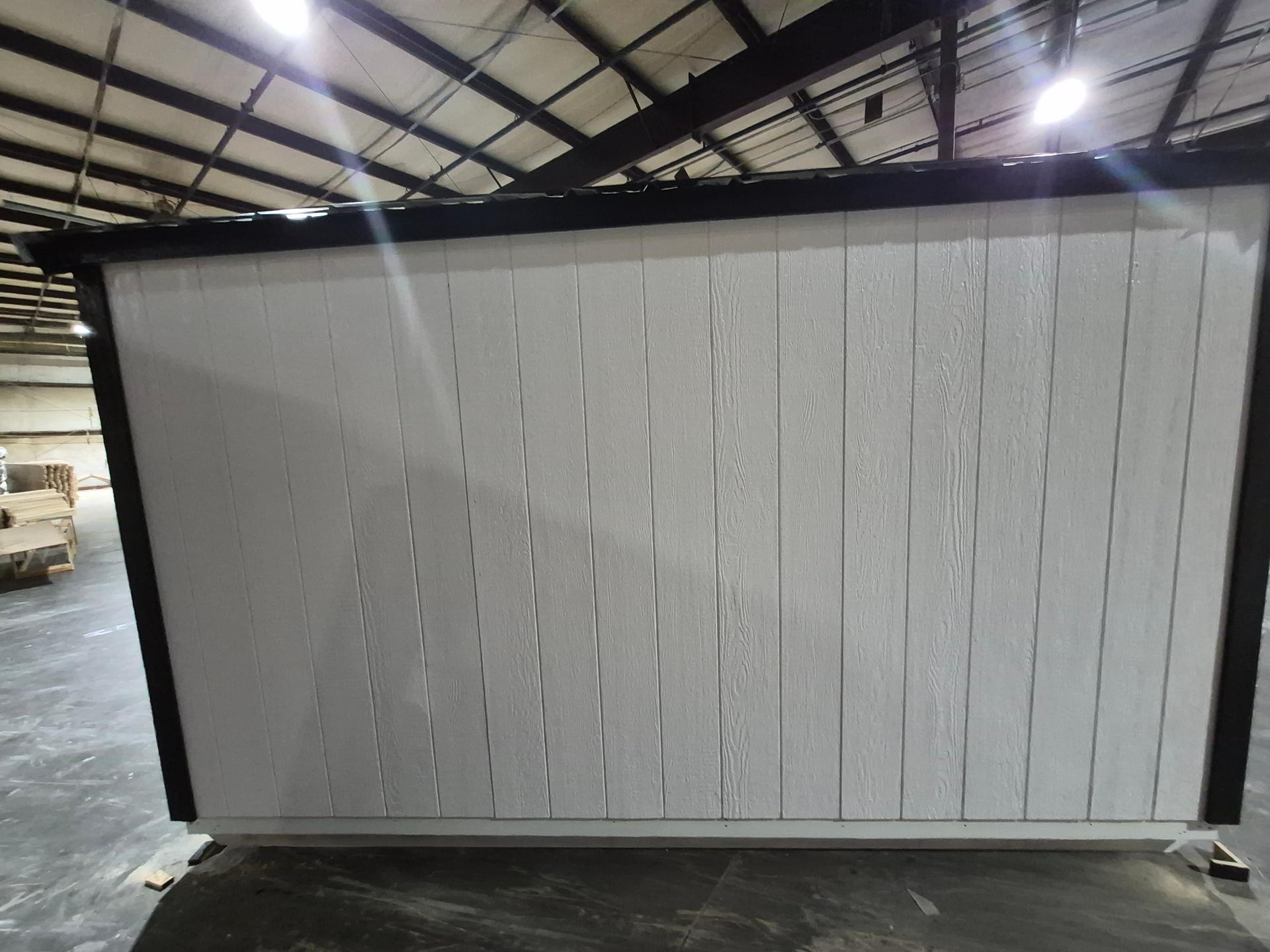 Standard Utility 6x12 portable building in White