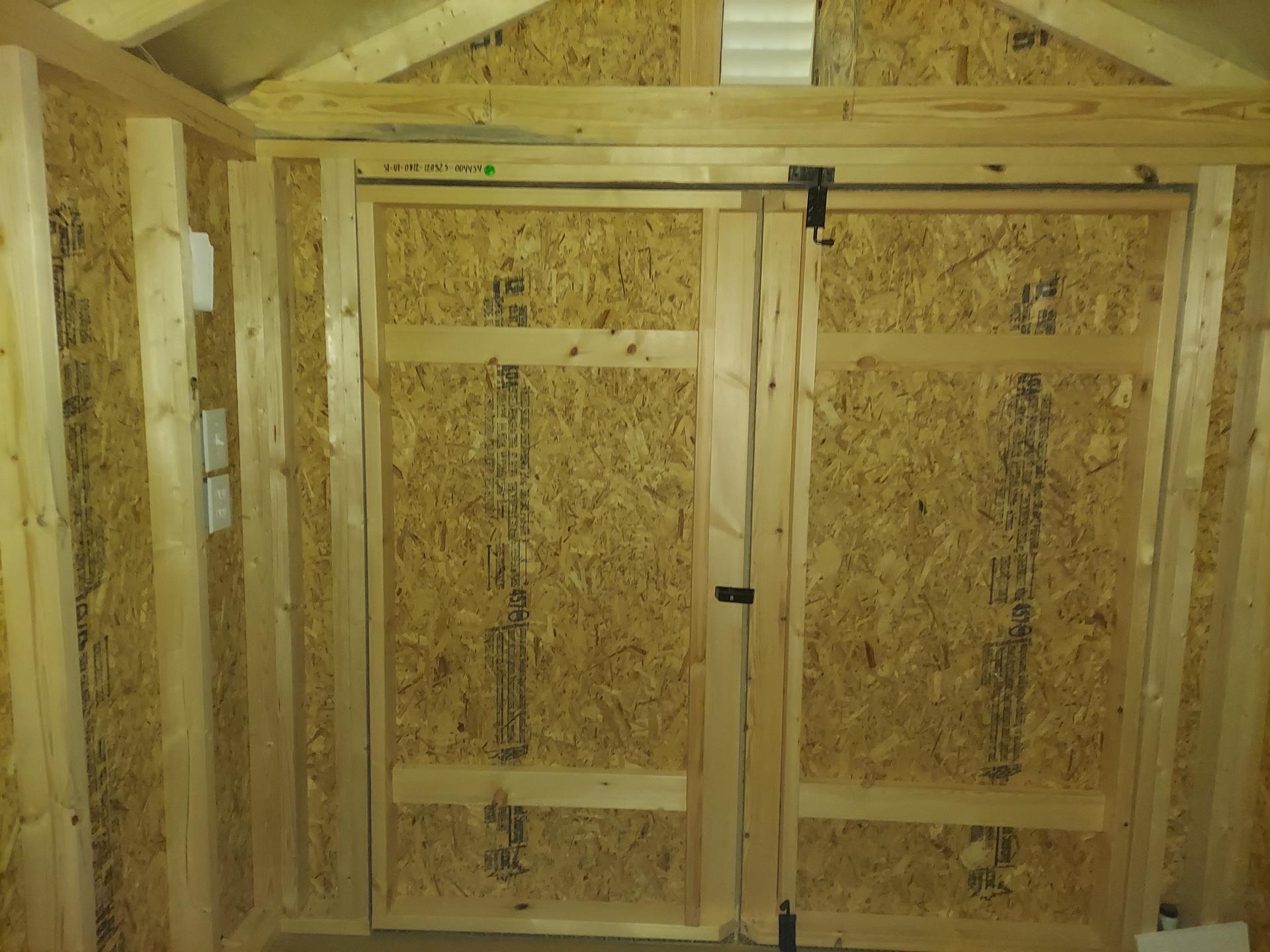 Standard Utility 8x12 portable building in Tanglewood