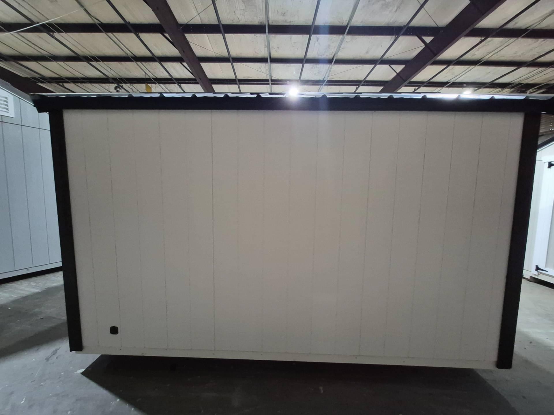 Standard Utility 8x12 portable building in White