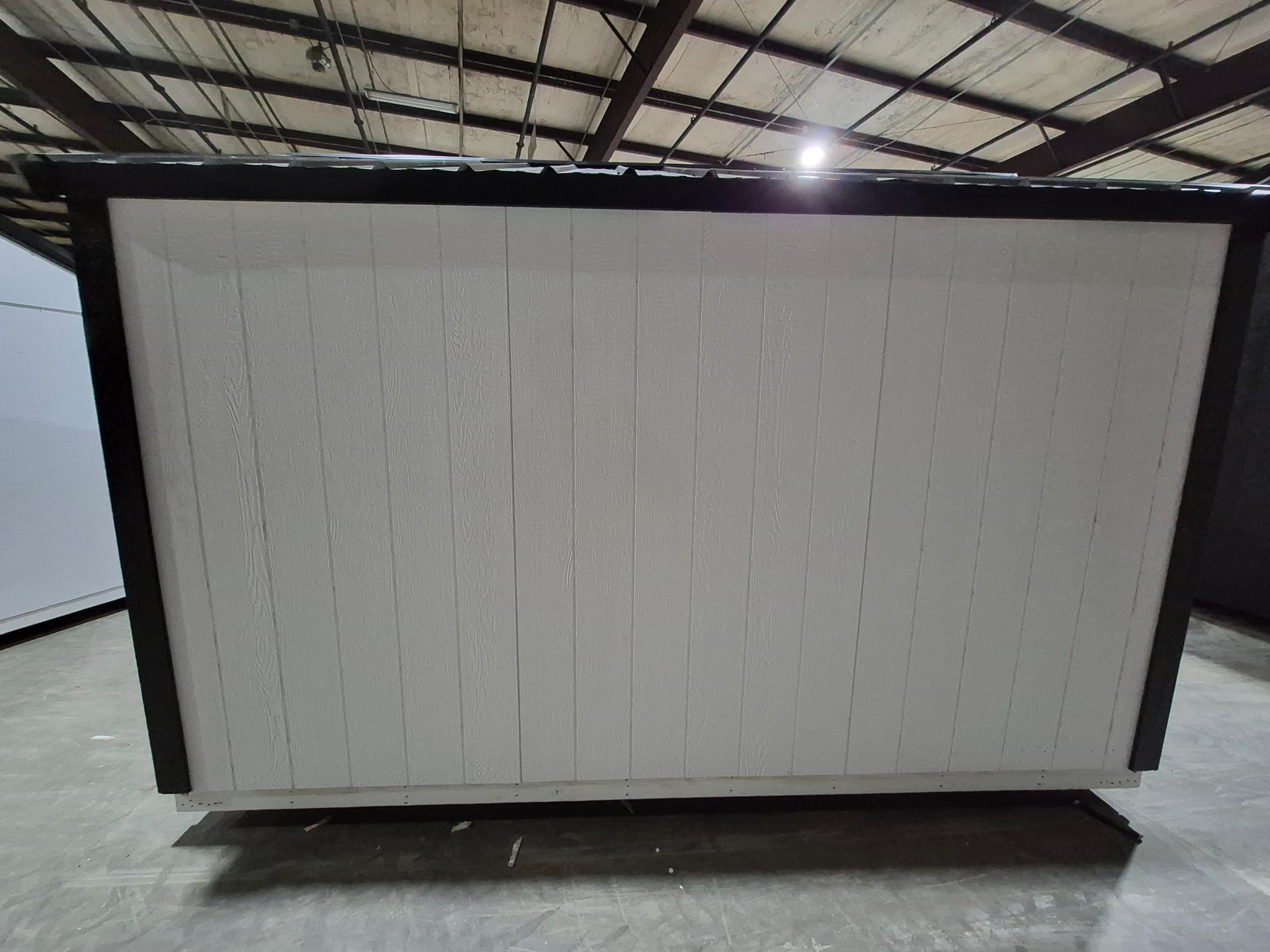 Standard Utility 8x12 portable building in White