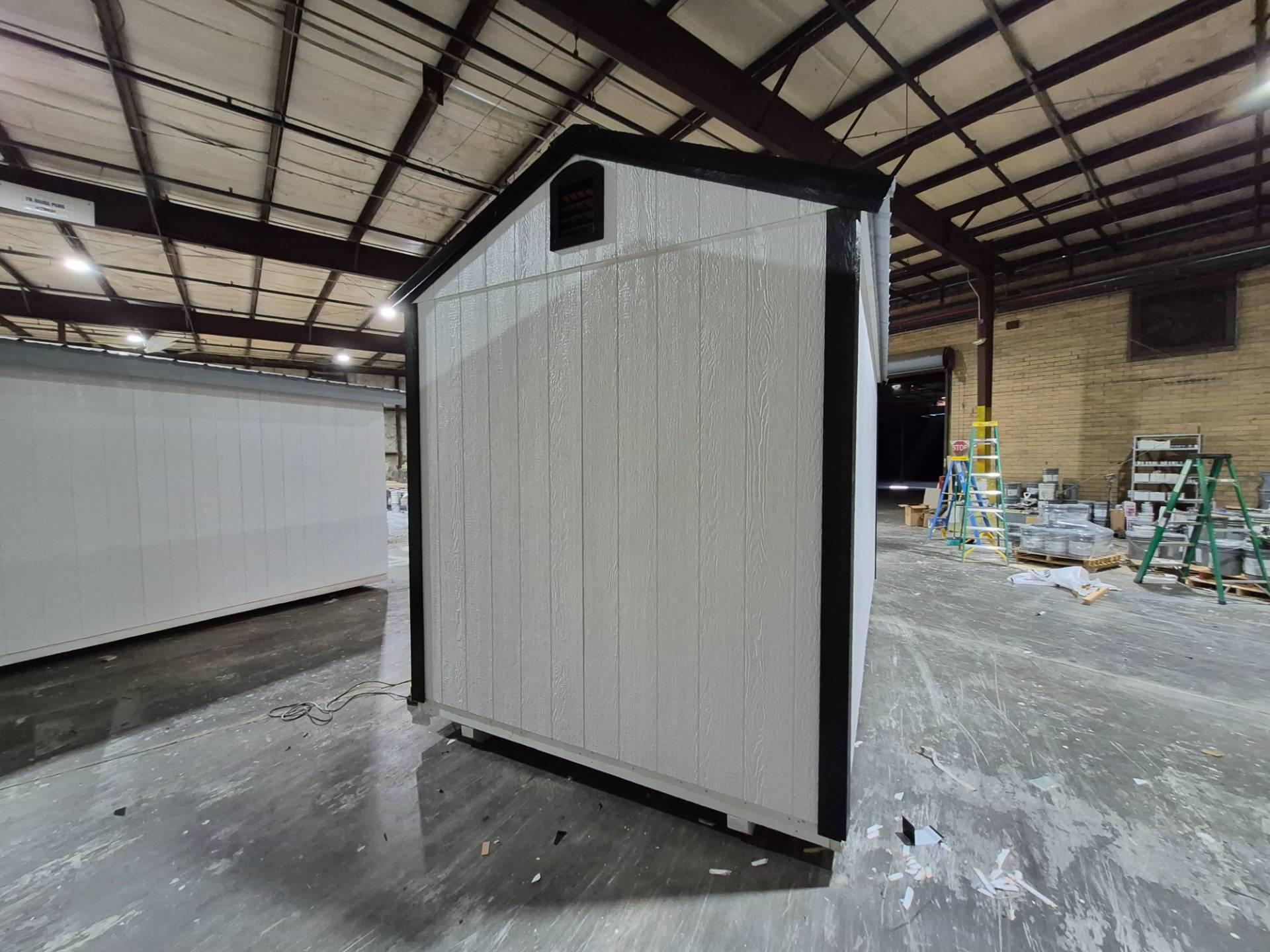 Standard Utility 8x16 portable building in White