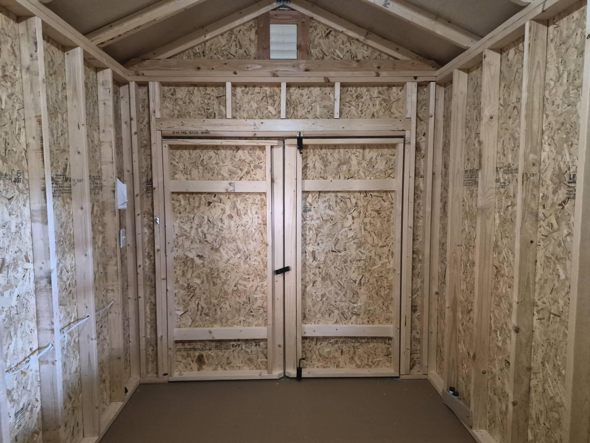 Standard Utility 8x16 portable building in Misty