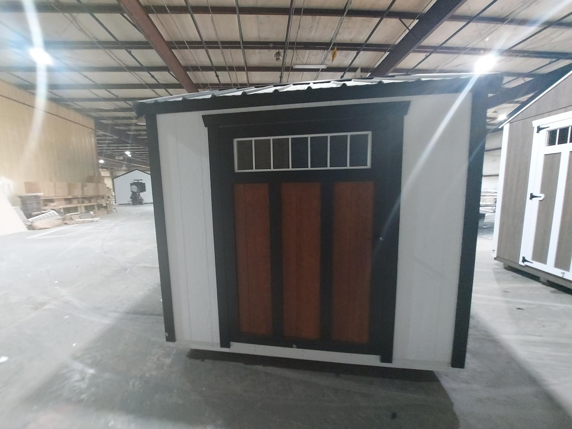 Standard Utility 8x8 portable building in White