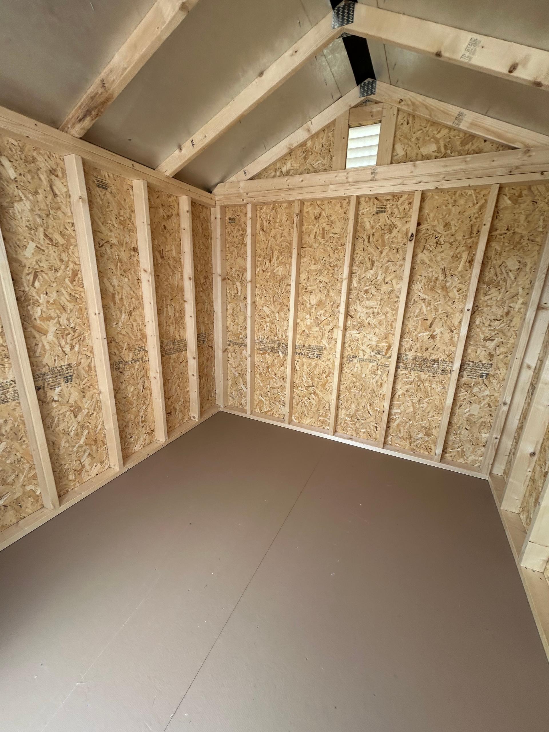 Standard Utility 8x8 portable building in Tanglewood