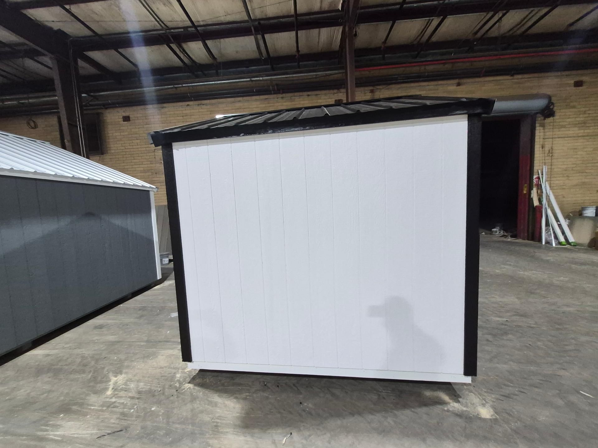 Standard Utility 8x8 portable building in White