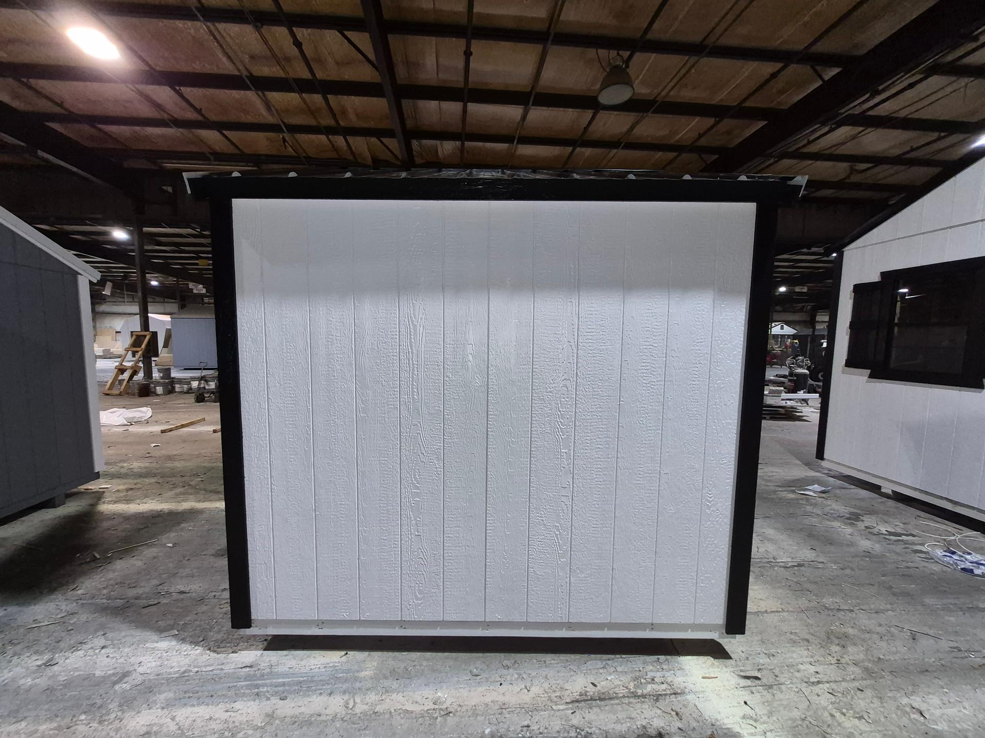 Standard Utility 8x8 portable building in White