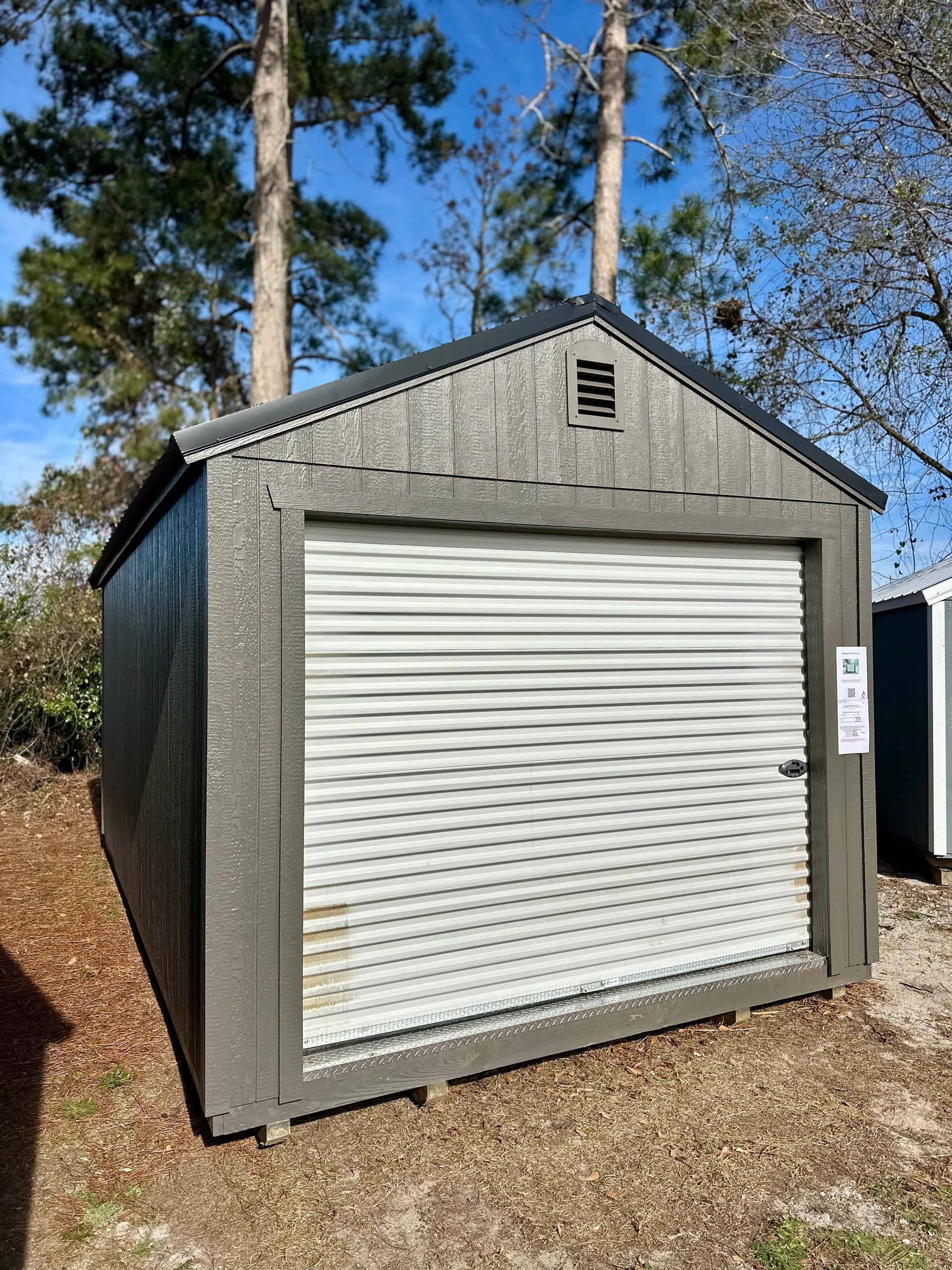 Standard Utility 12x20 portable building in Dark Woods