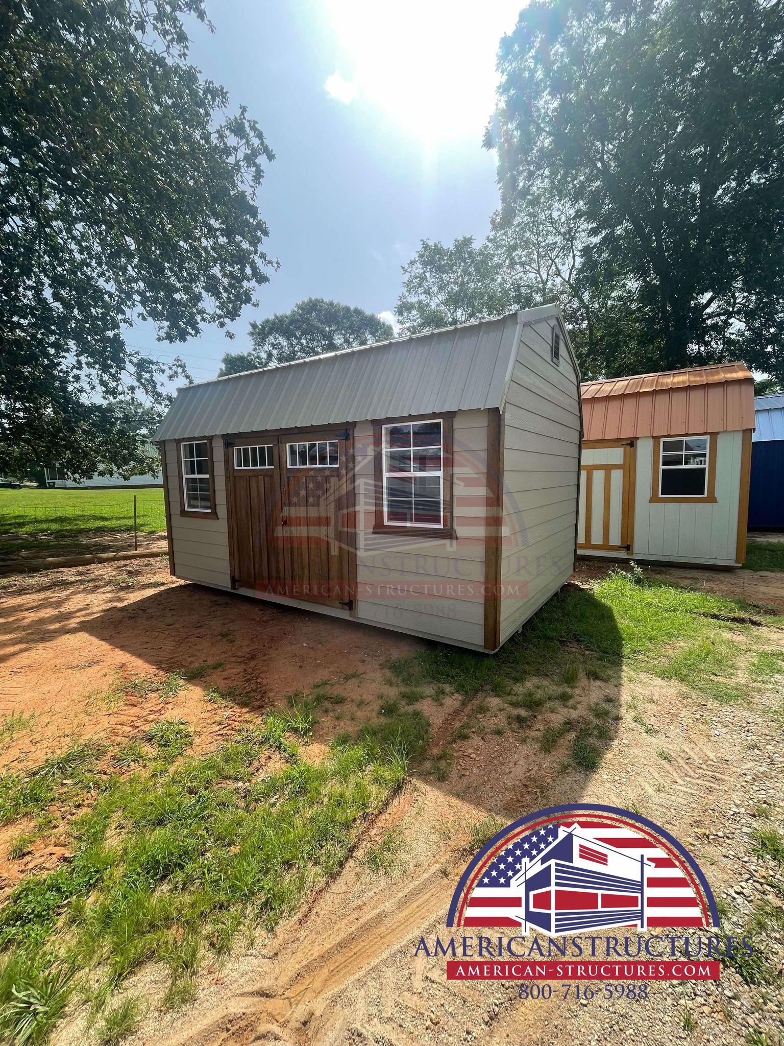Ultimate Loft 10x16 portable building in Tanglewood