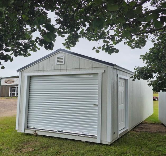Standard Utility 10x24 portable building in Grey Heron