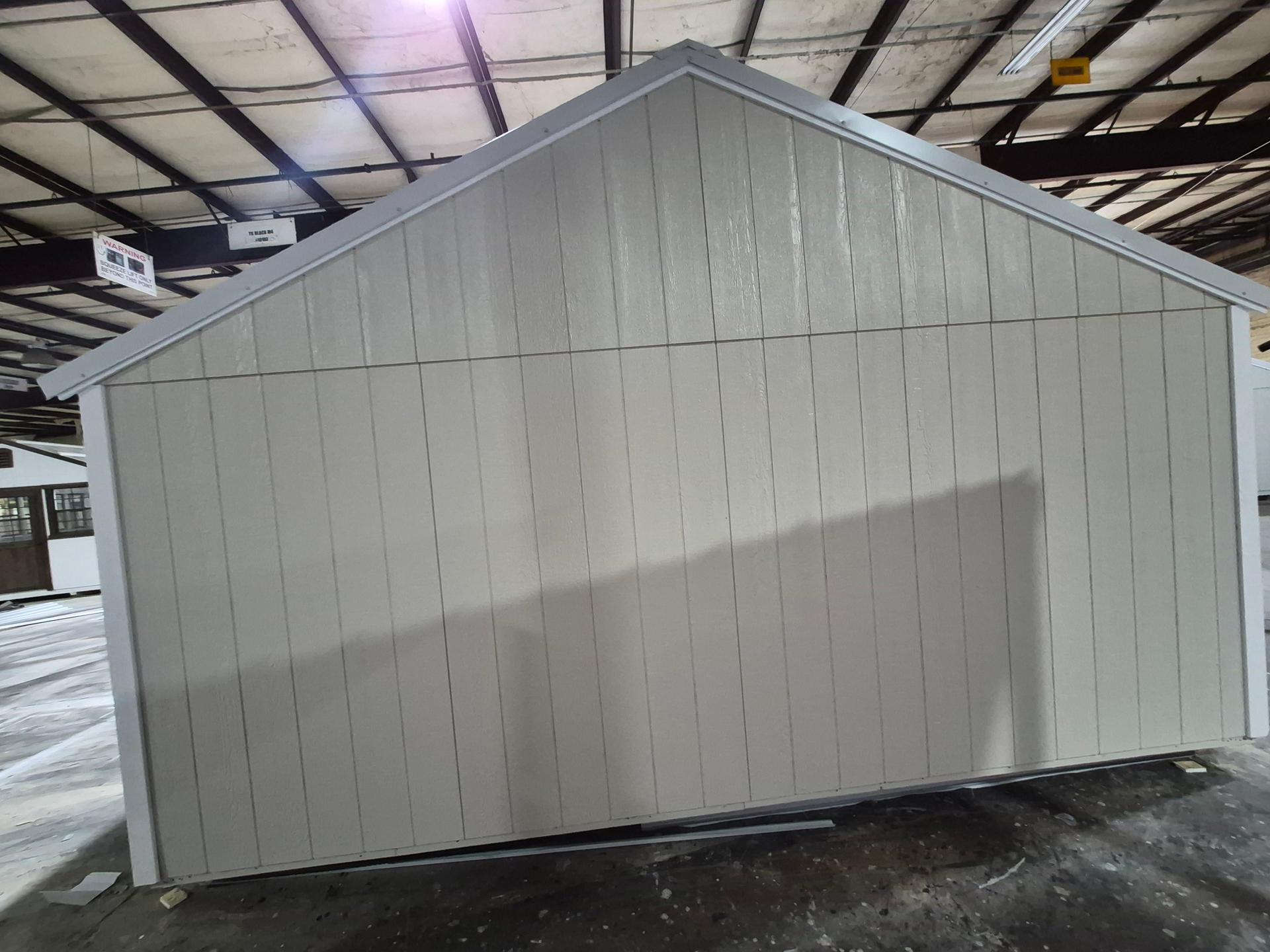 Lite Utility 12x16 portable building in Moth Gray