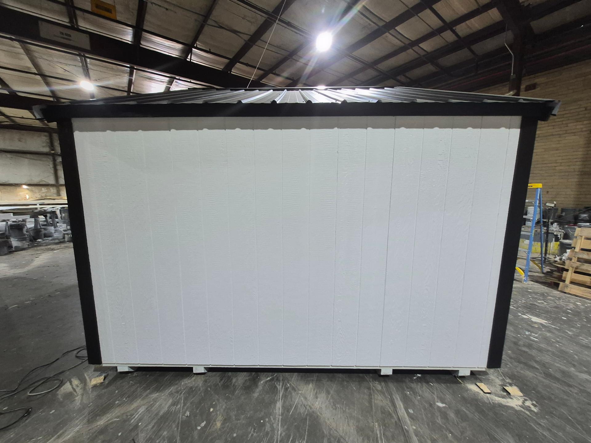 Lite Utility 12x16 portable building in White