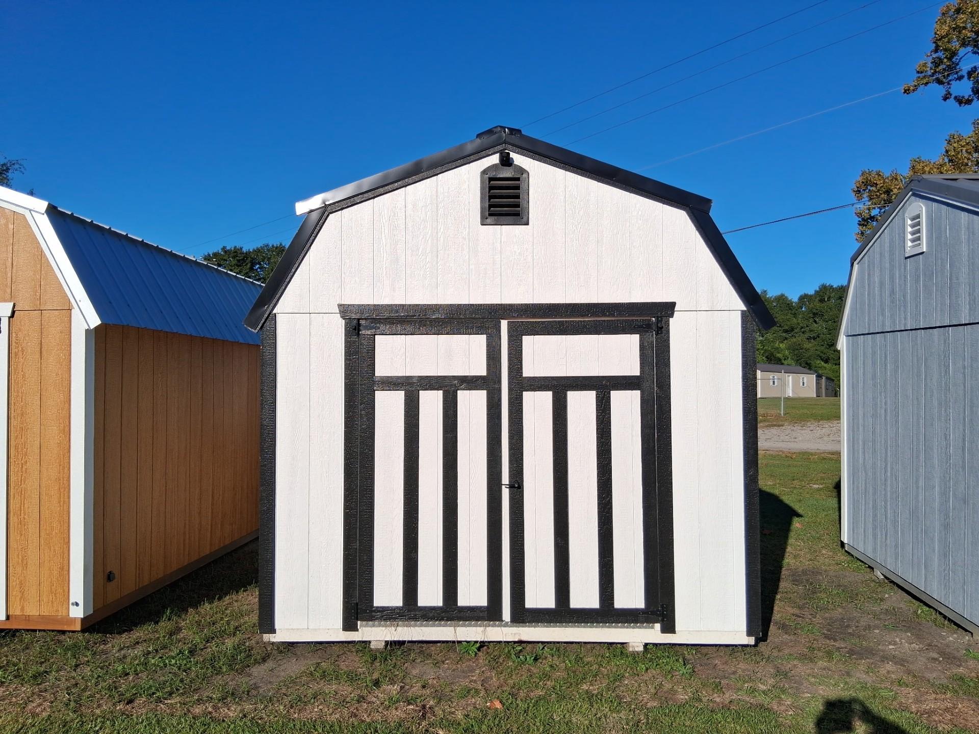 Phoenix Repo 10x12 portable building in White