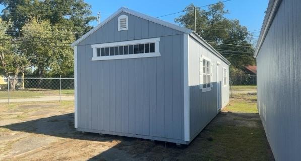 Phoenix Repo 12x32 portable building in Morning