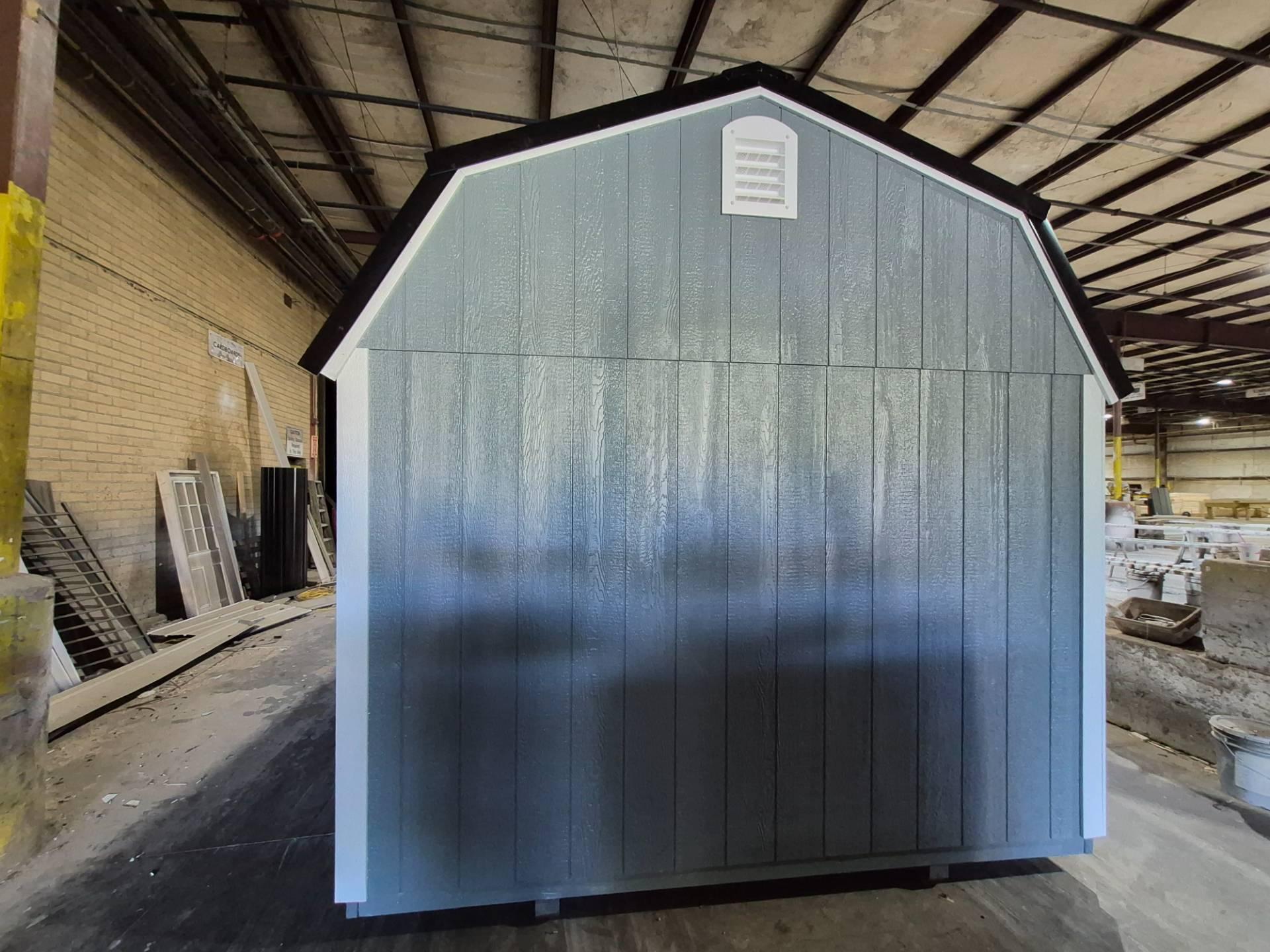 Standard Loft 10x20 portable building in Phoenix Gray